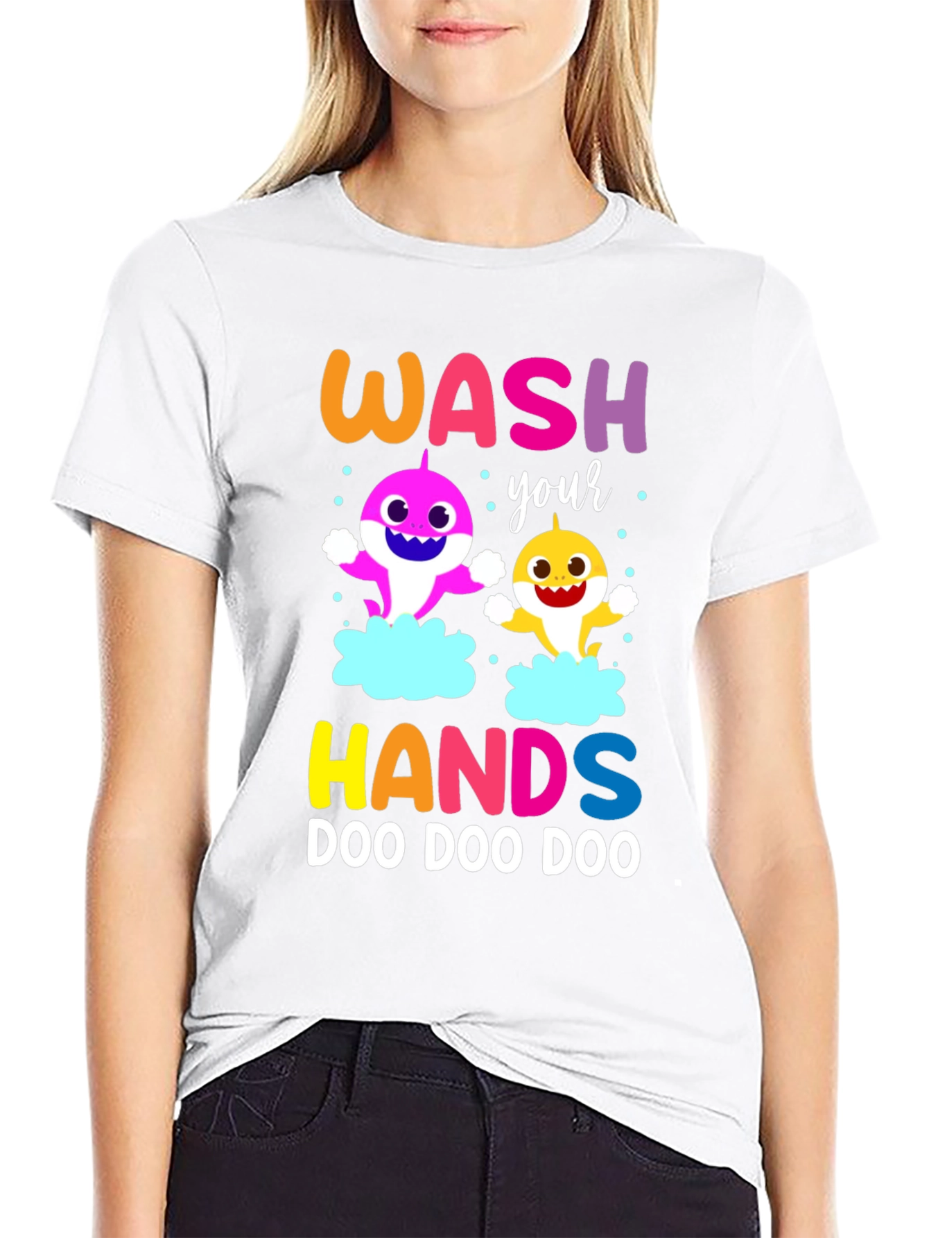 Wash Your Hands Baby Shark T-Shirt