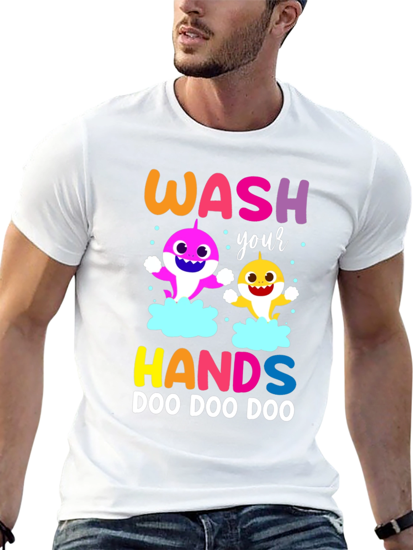 Wash Your Hands Baby Shark T-Shirt