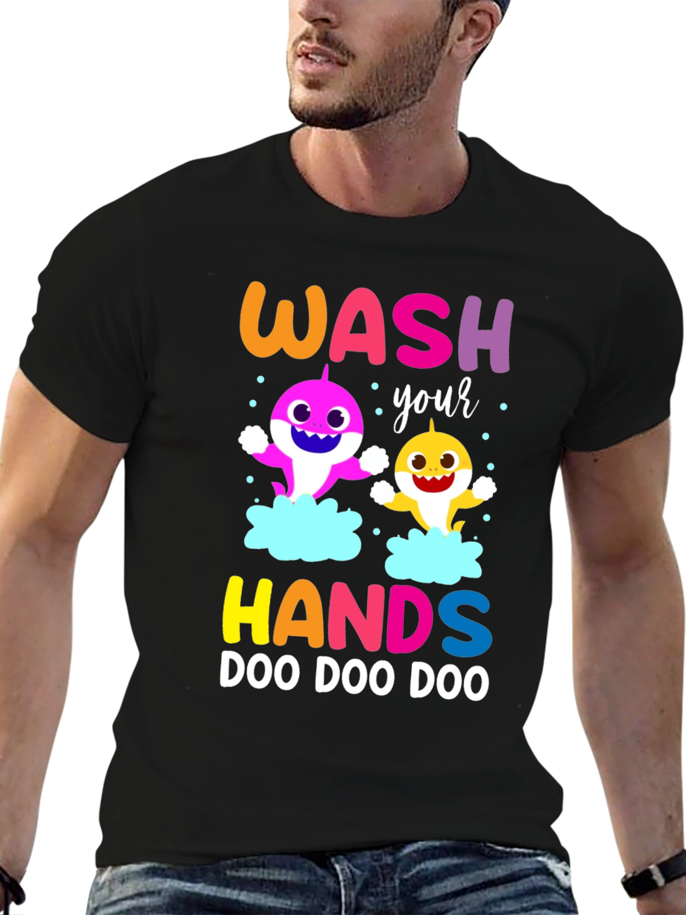 Wash Your Hands Baby Shark T-Shirt