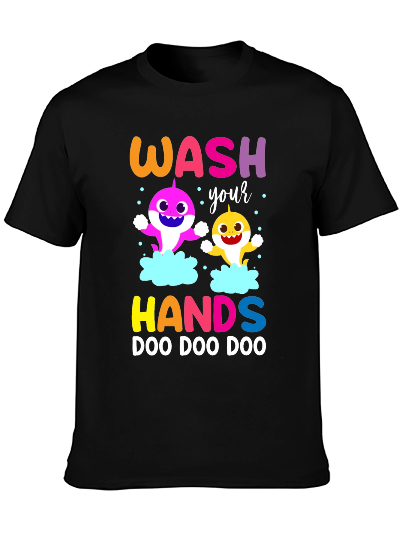 Wash Your Hands Baby Shark T-Shirt