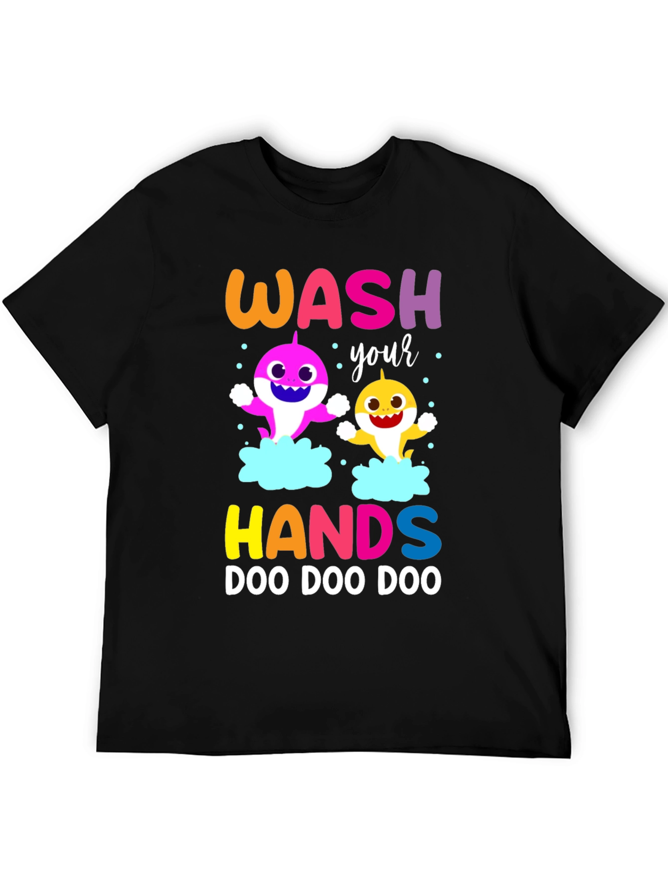 Wash Your Hands Baby Shark T-Shirt