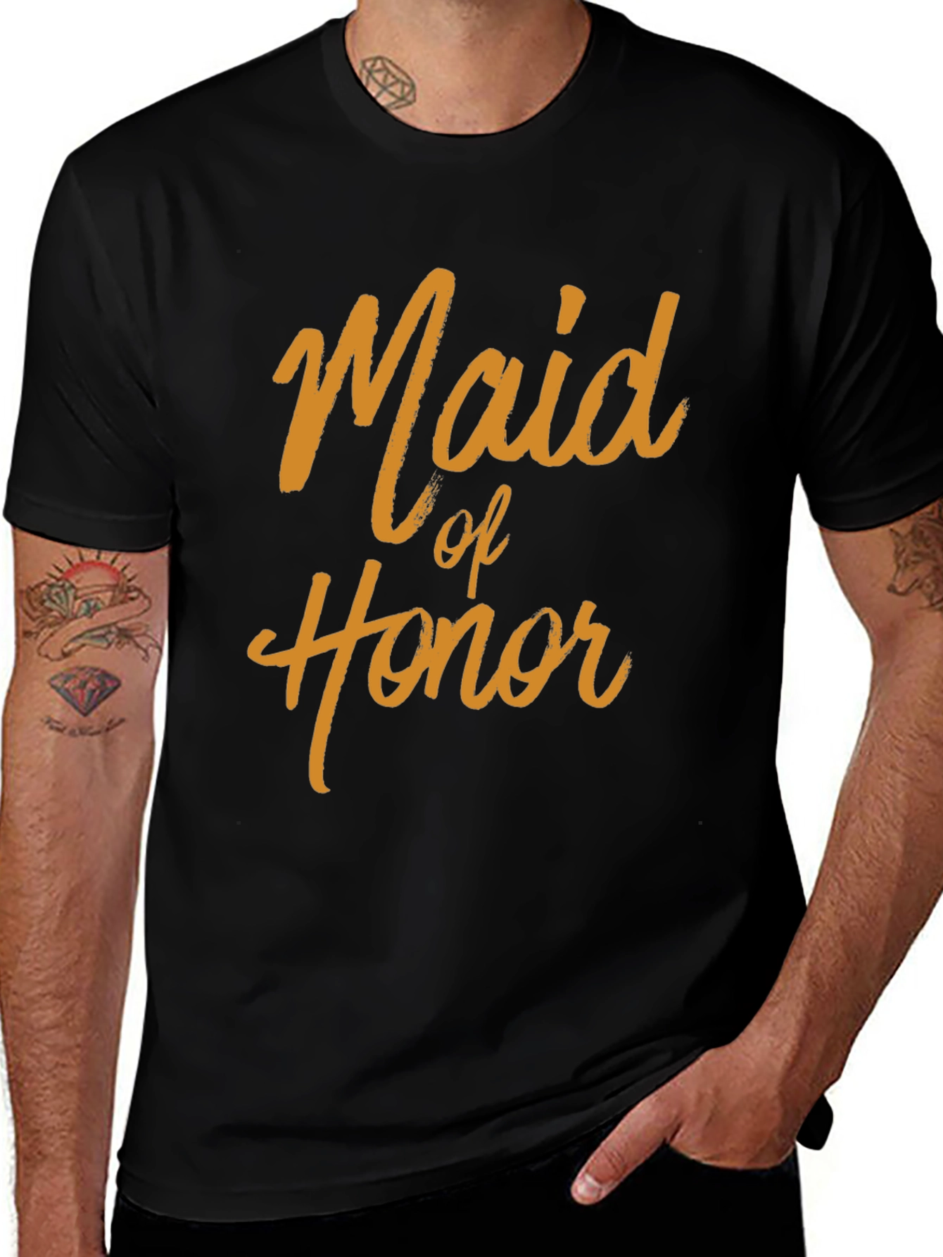 Maid of Honor T-Shirt - Wedding Party Tee