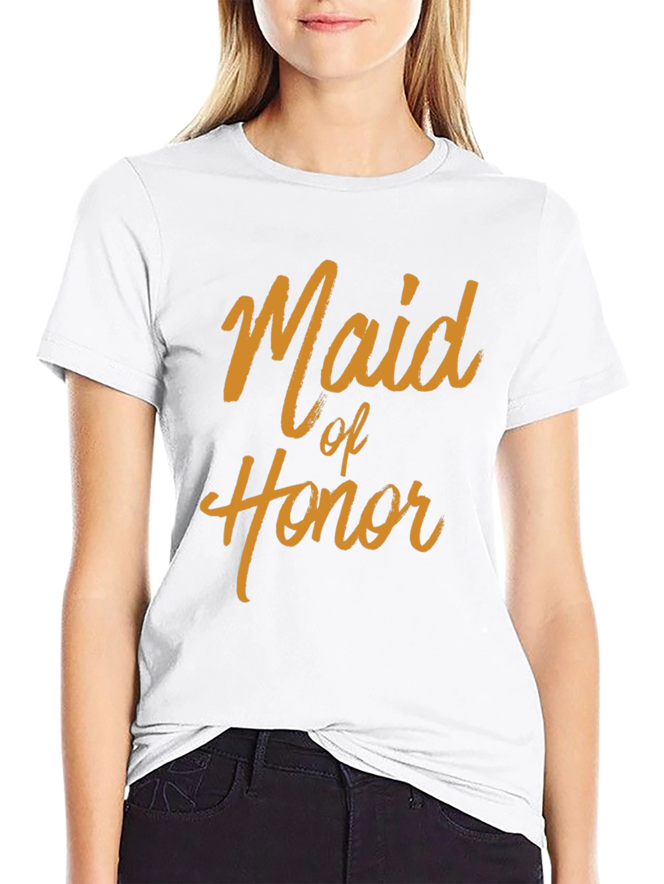 Maid of Honor T-Shirt - Wedding Party Tee