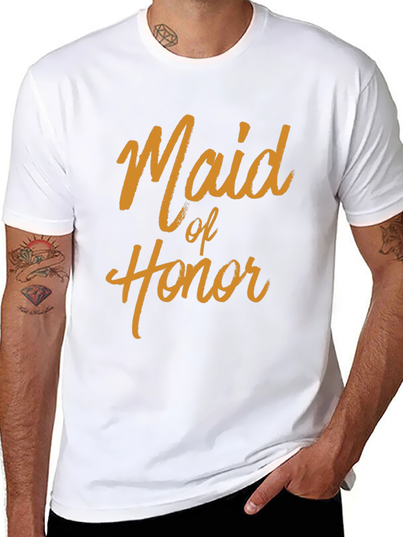 Maid of Honor T-Shirt - Wedding Party Tee