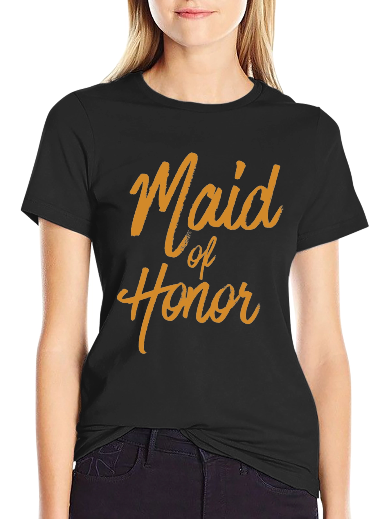 Maid of Honor T-Shirt - Wedding Party Tee
