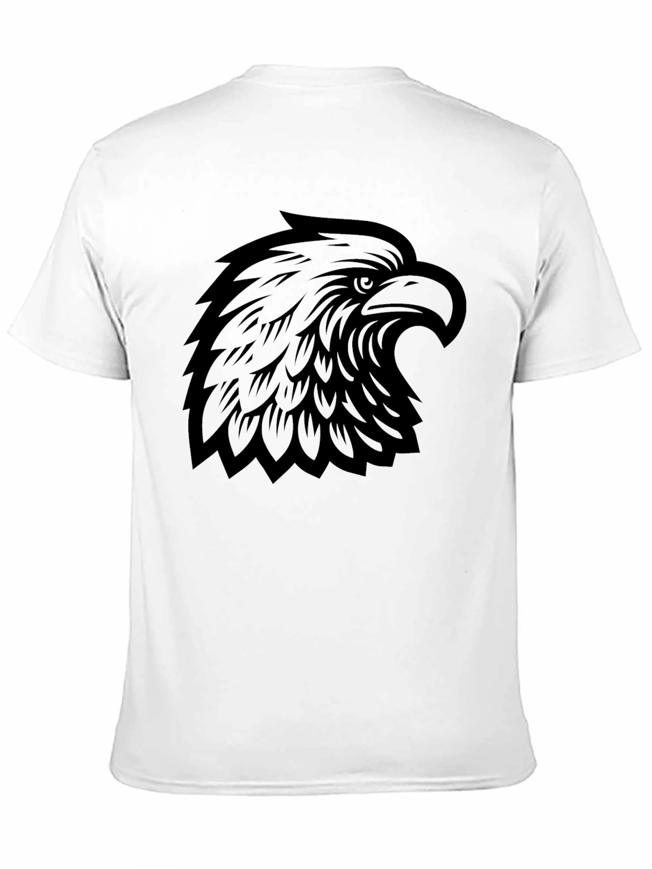 Black Eagle Graphic Tee - Mens Casual Top