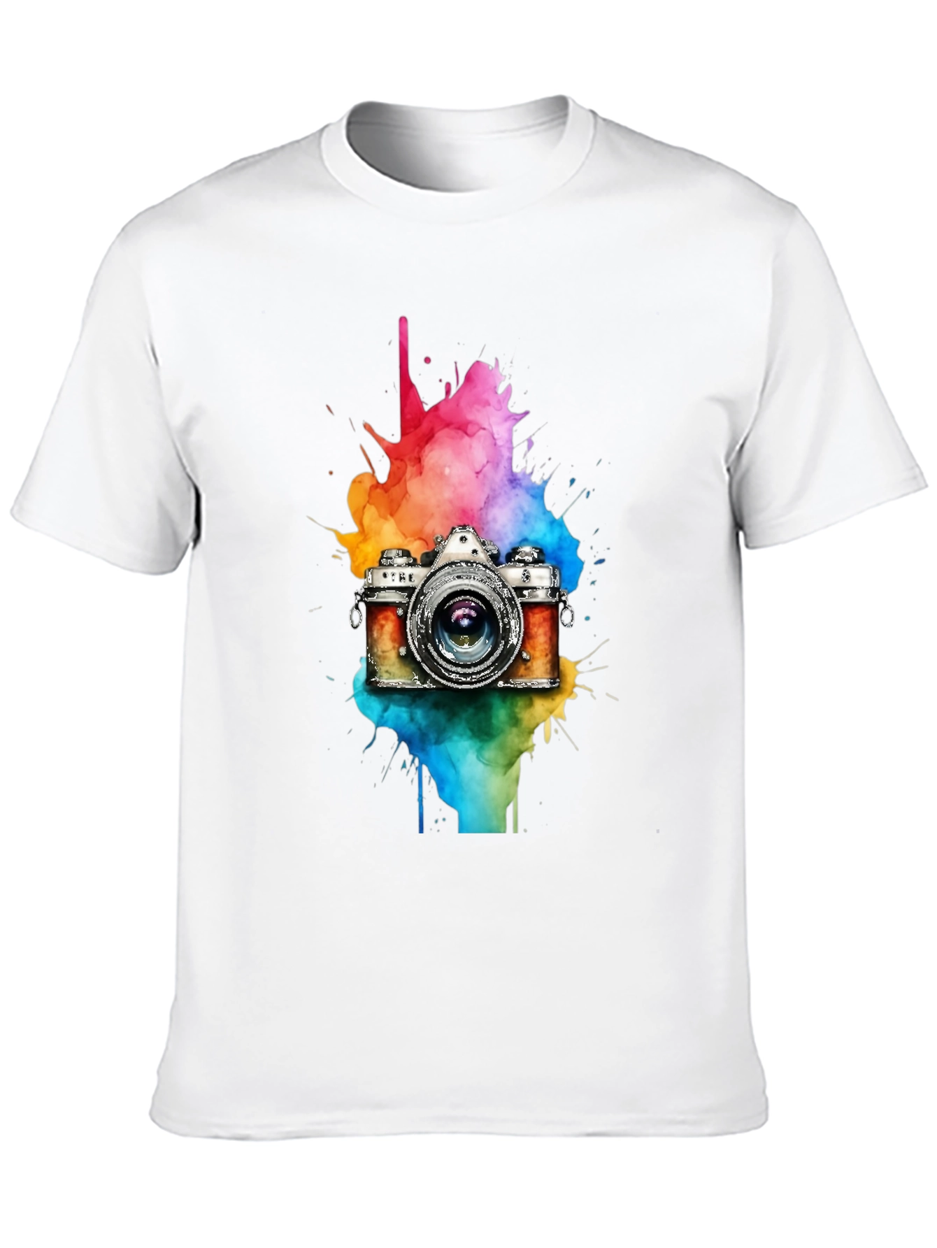 Colorful Camera T-Shirt
