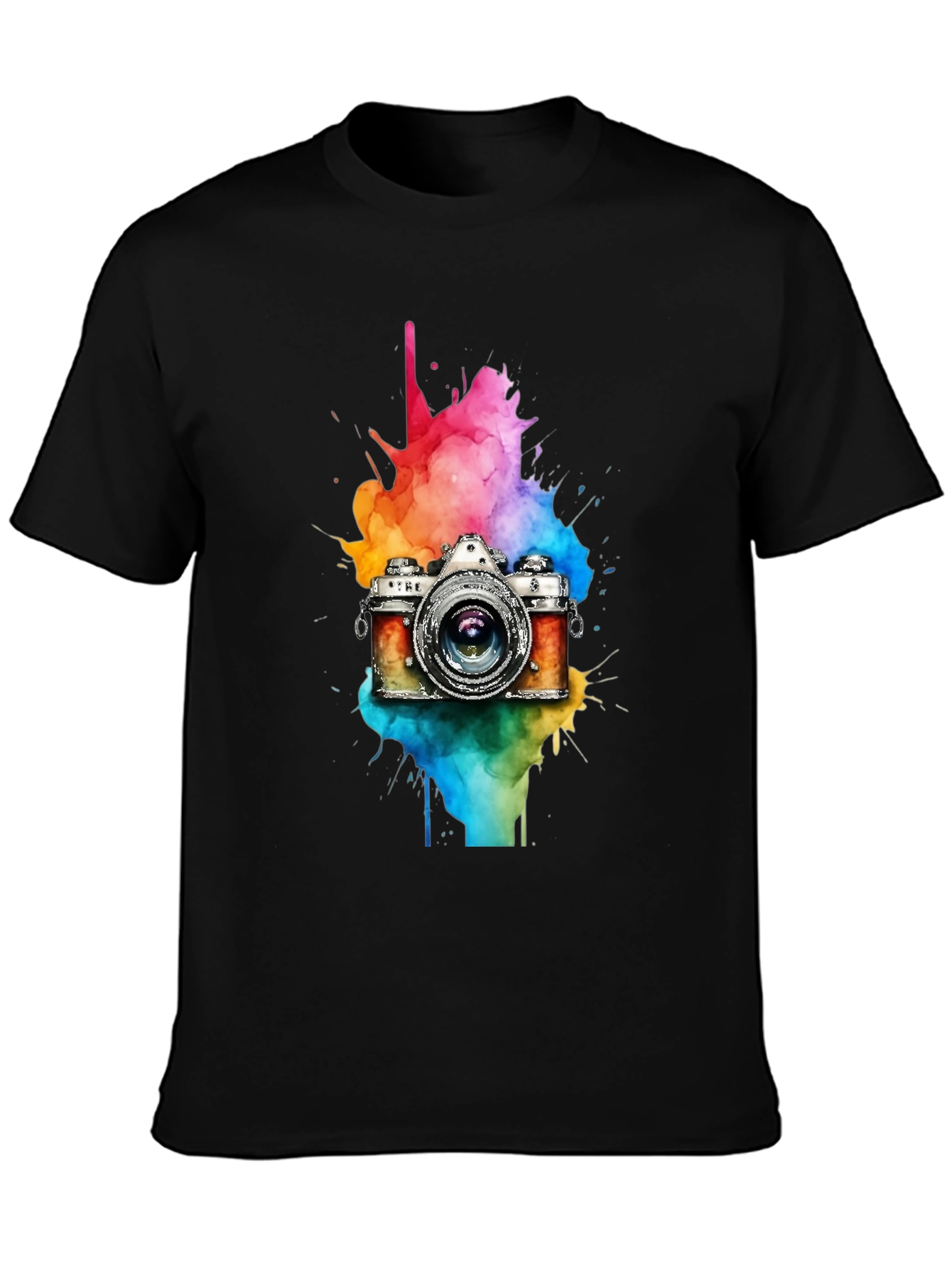 Colorful Camera T-Shirt