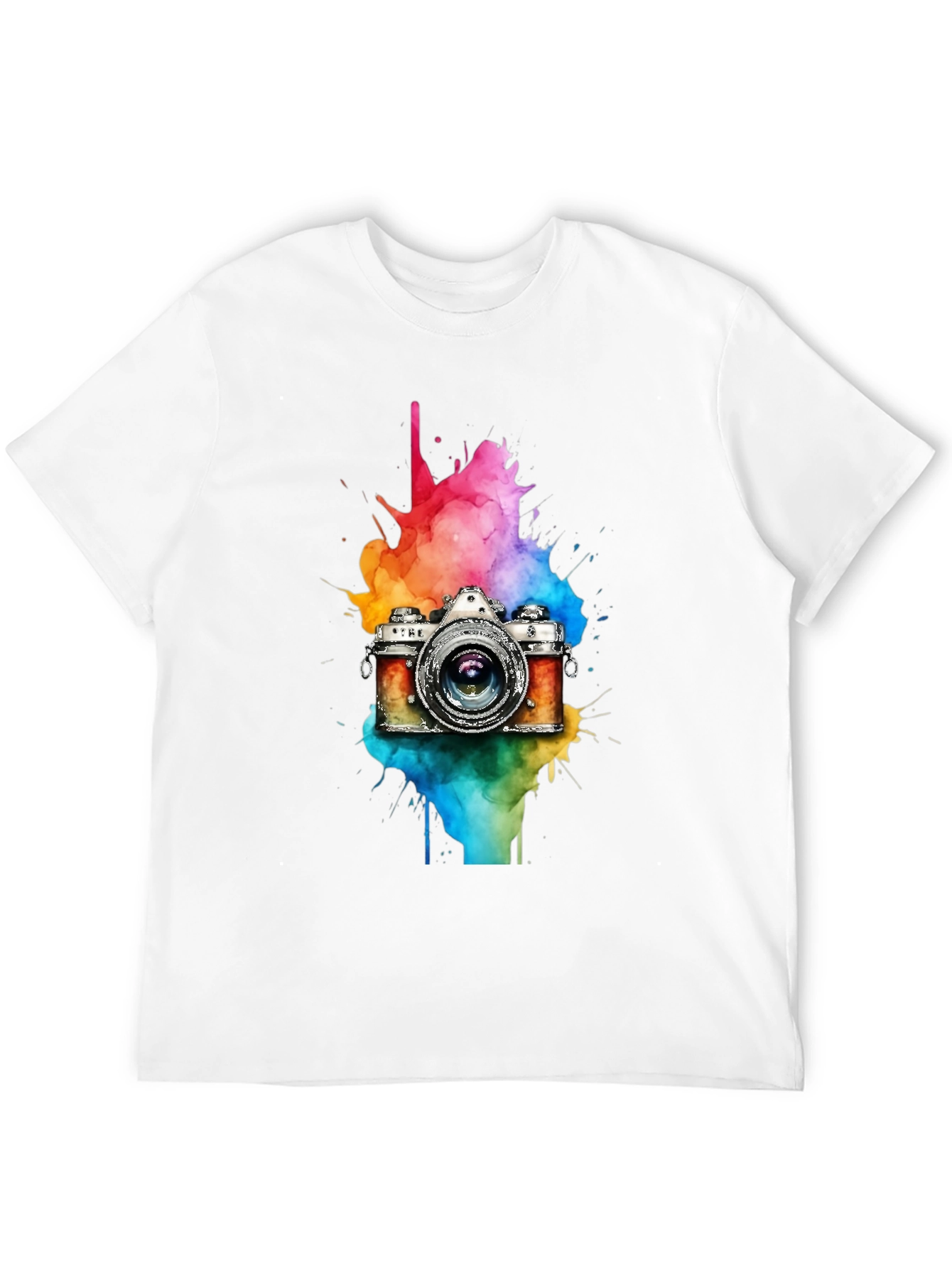 Colorful Camera T-Shirt