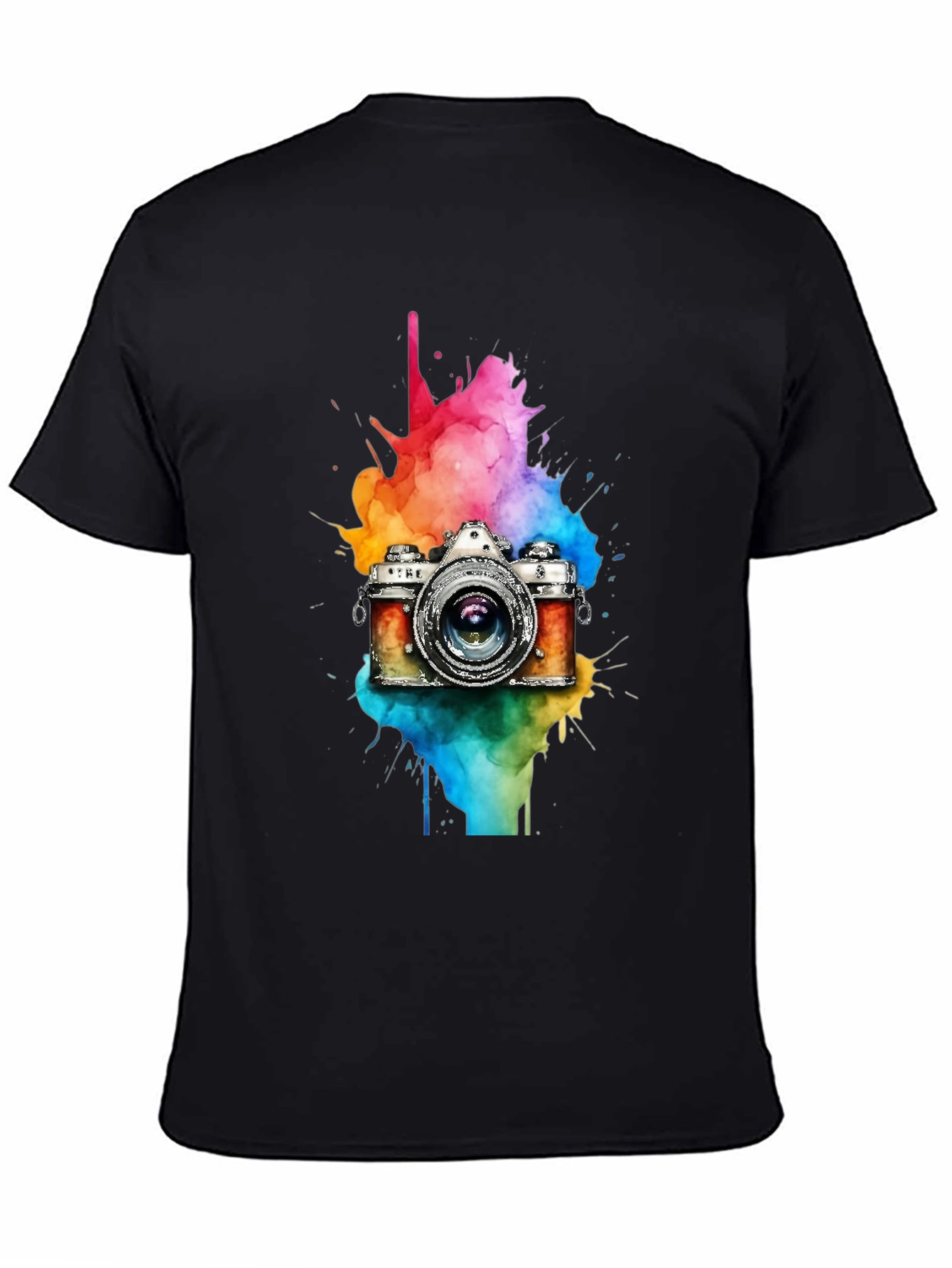 Colorful Camera T-Shirt