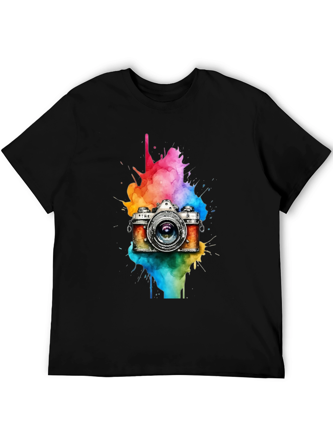 Colorful Camera T-Shirt