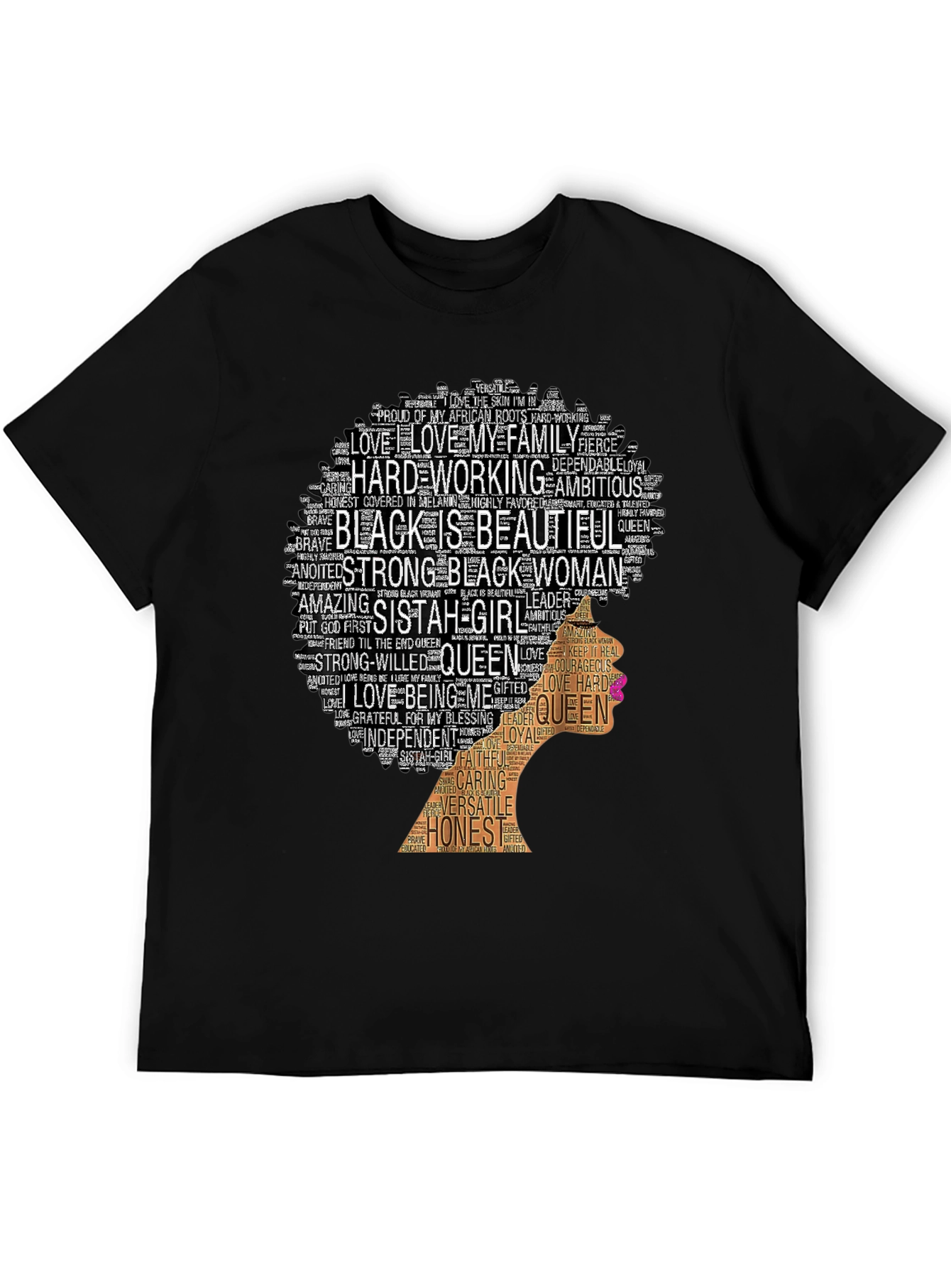 Empowered Black Woman Graphic T-Shirt