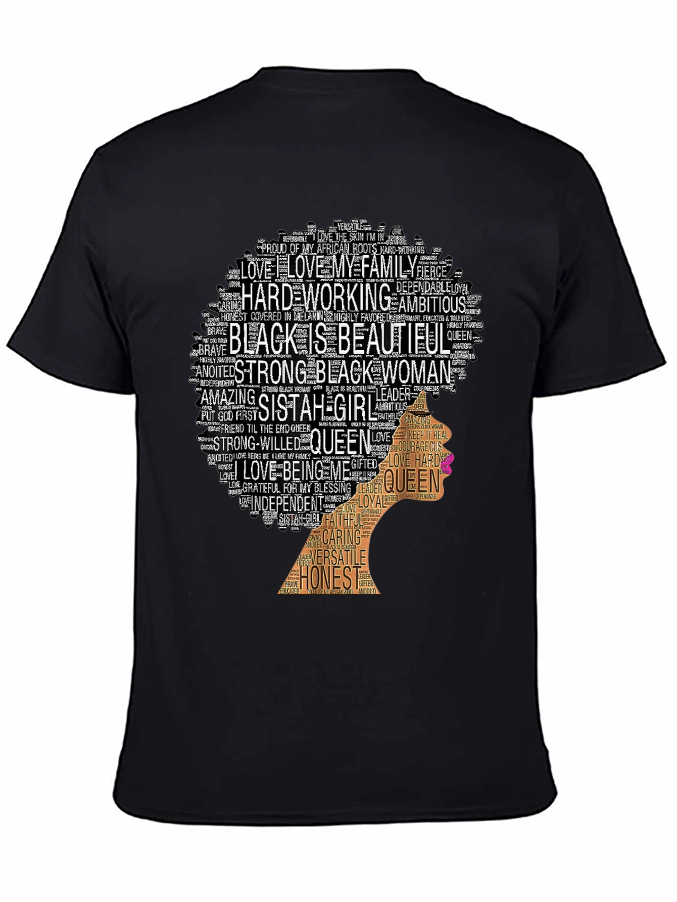 Empowered Black Woman Graphic T-Shirt