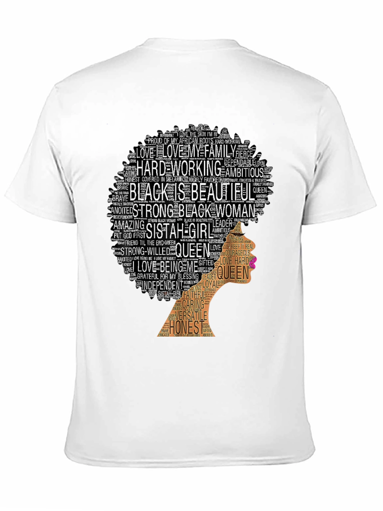 Empowered Black Woman Graphic T-Shirt
