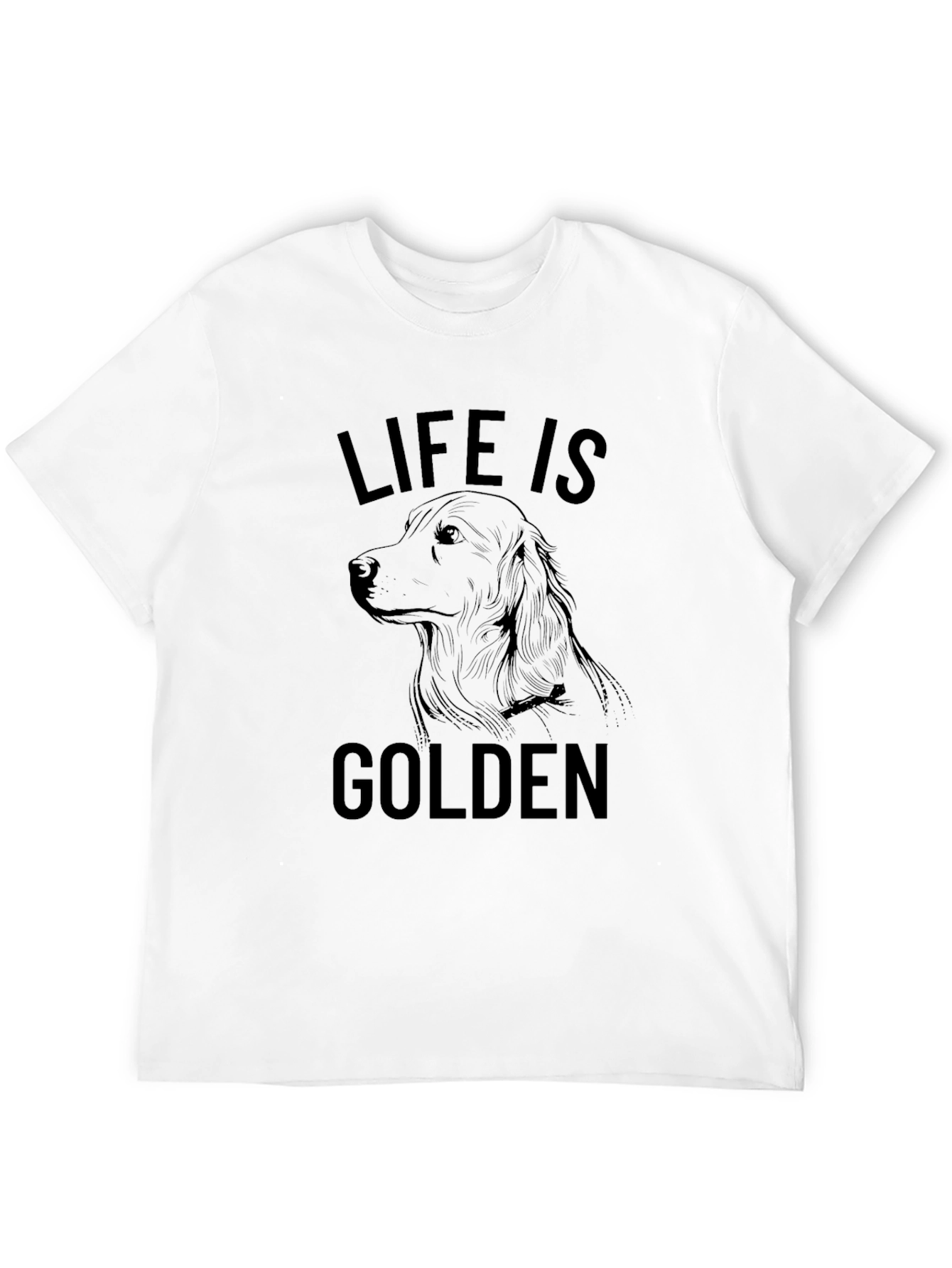 Life is Golden Dog T-Shirt