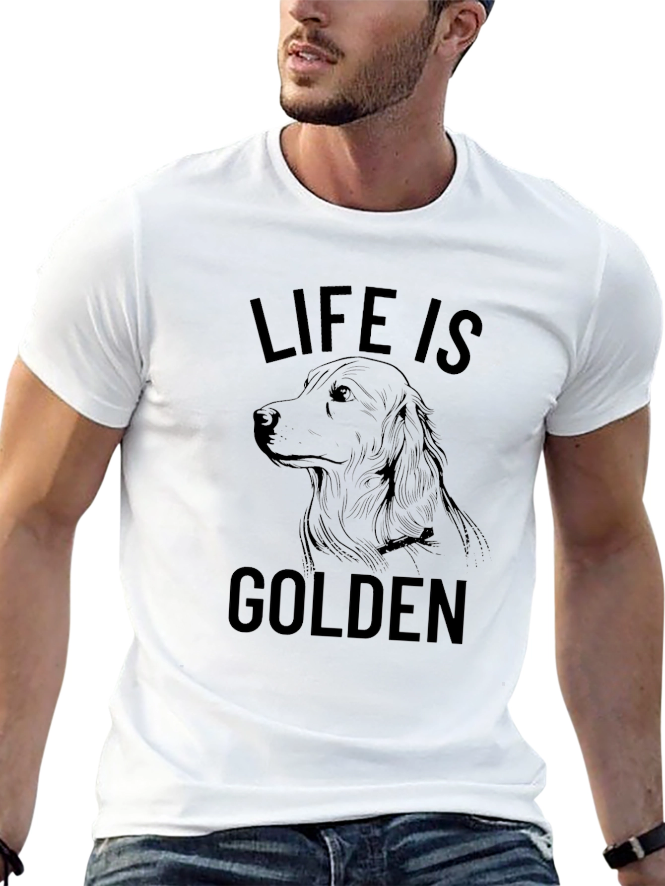 Life is Golden Dog T-Shirt