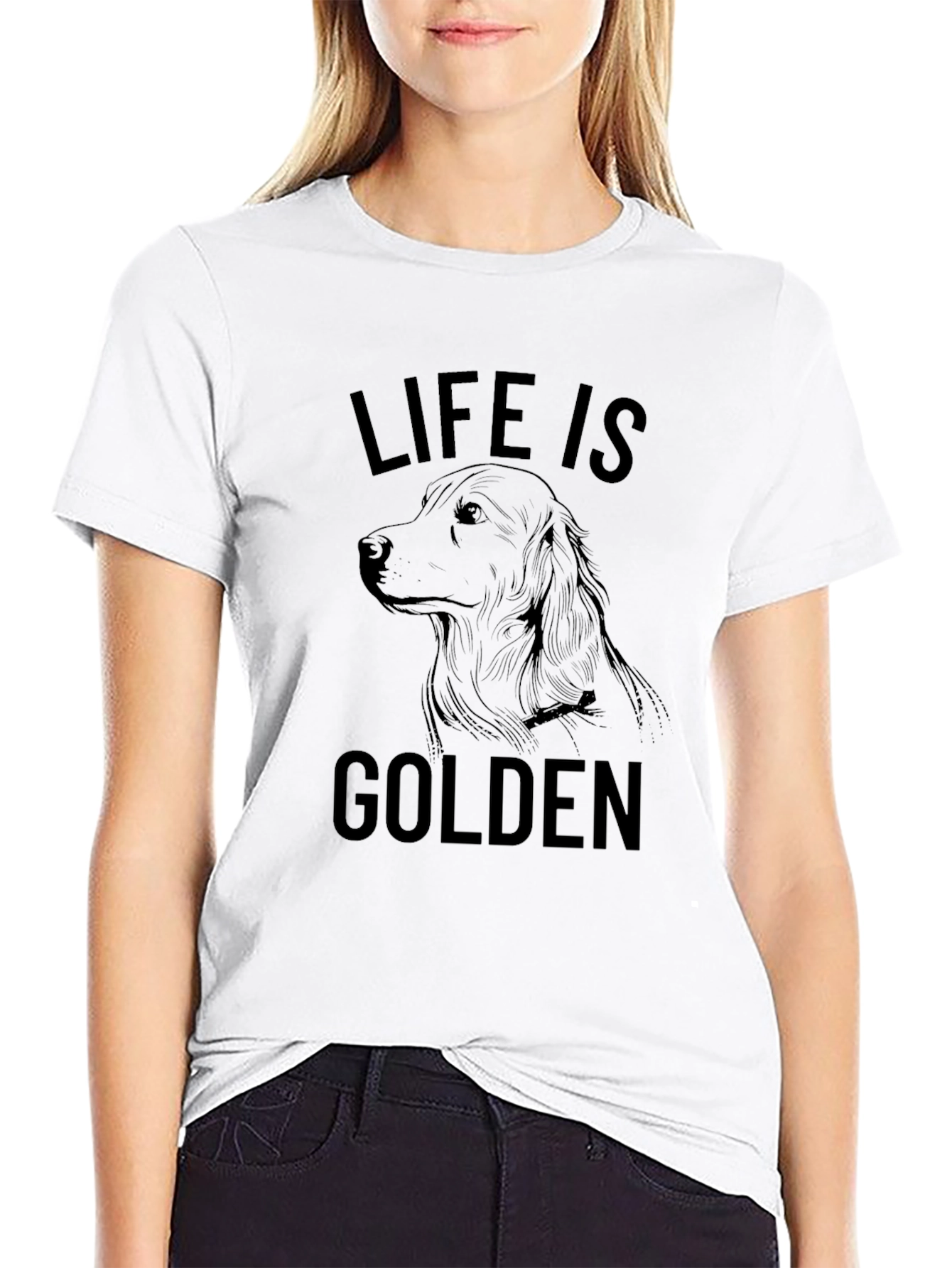 Life is Golden Dog T-Shirt
