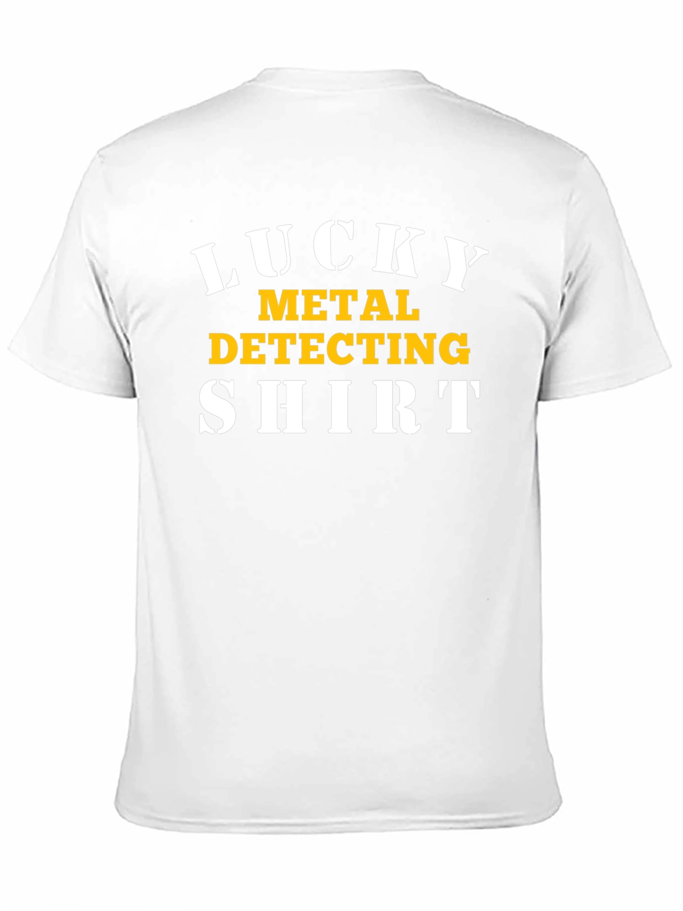 Lucky Metal Detecting T-Shirt - Black