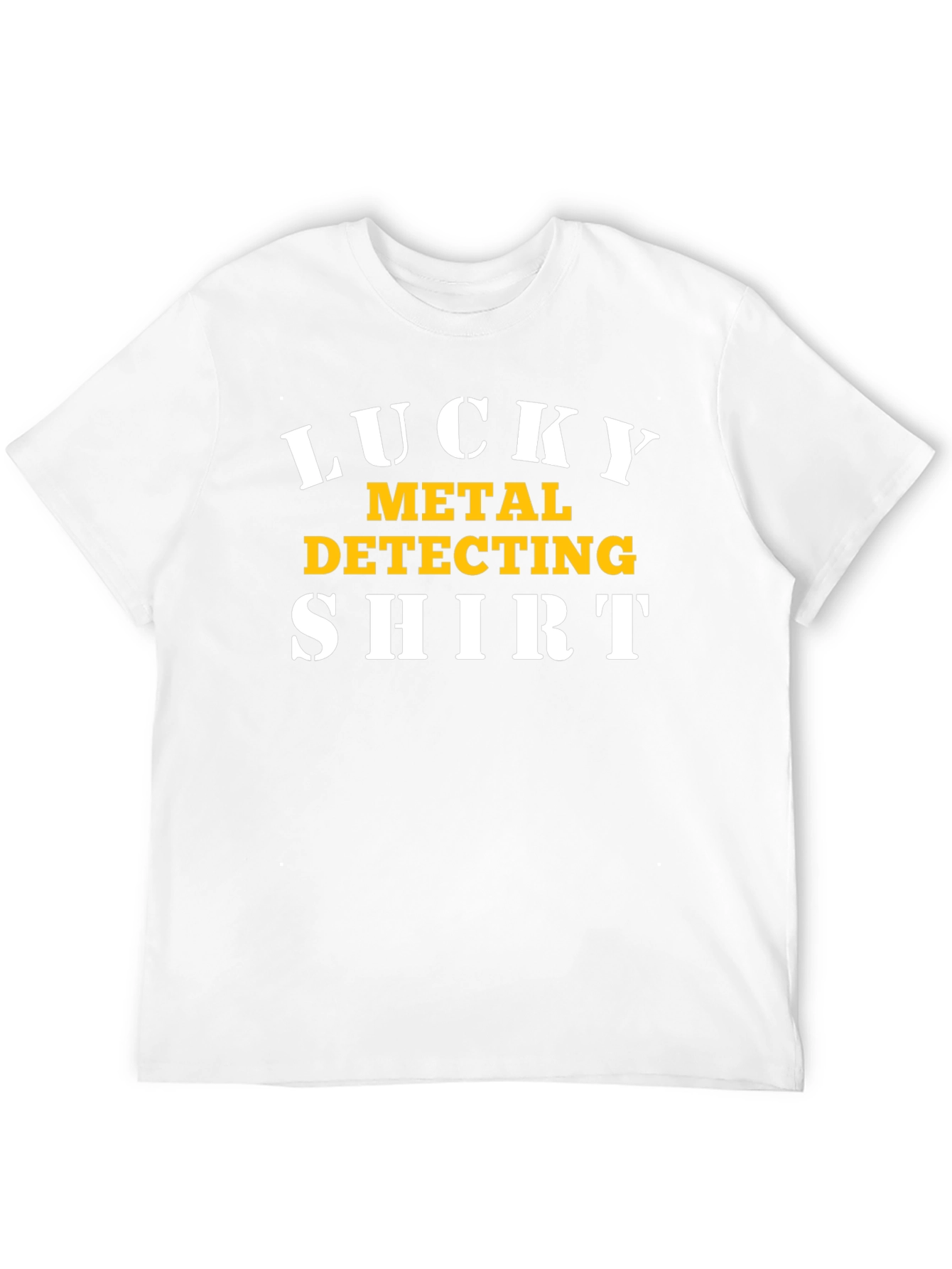 Lucky Metal Detecting T-Shirt - Black