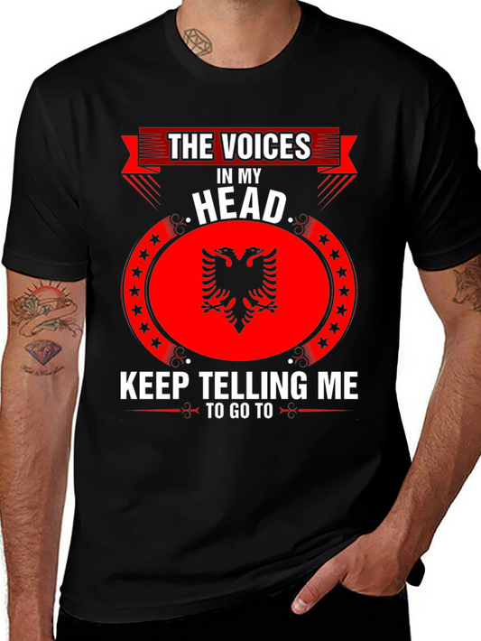 Albania T-Shirt - The Voices in My Head