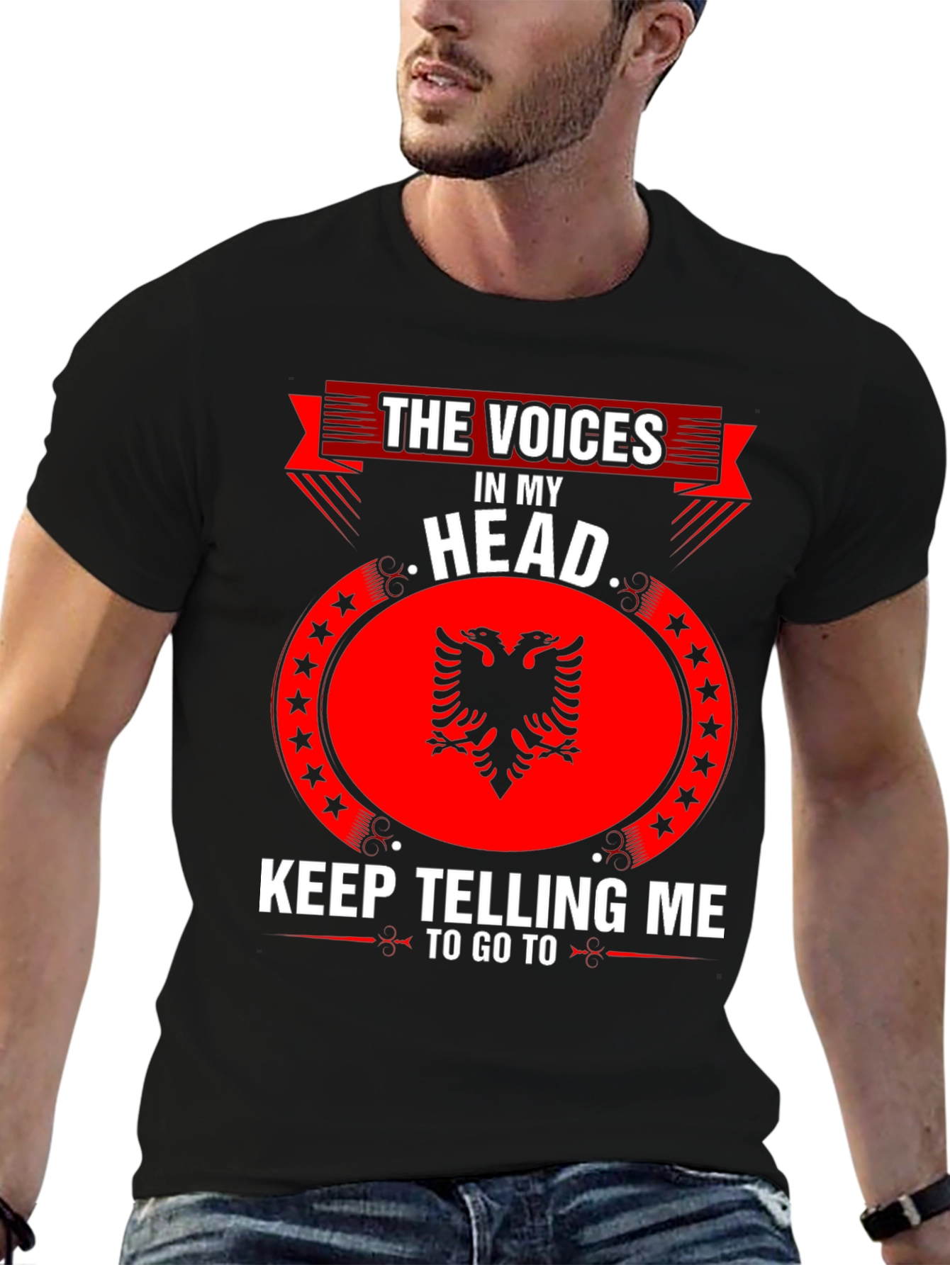 Albania T-Shirt - The Voices in My Head