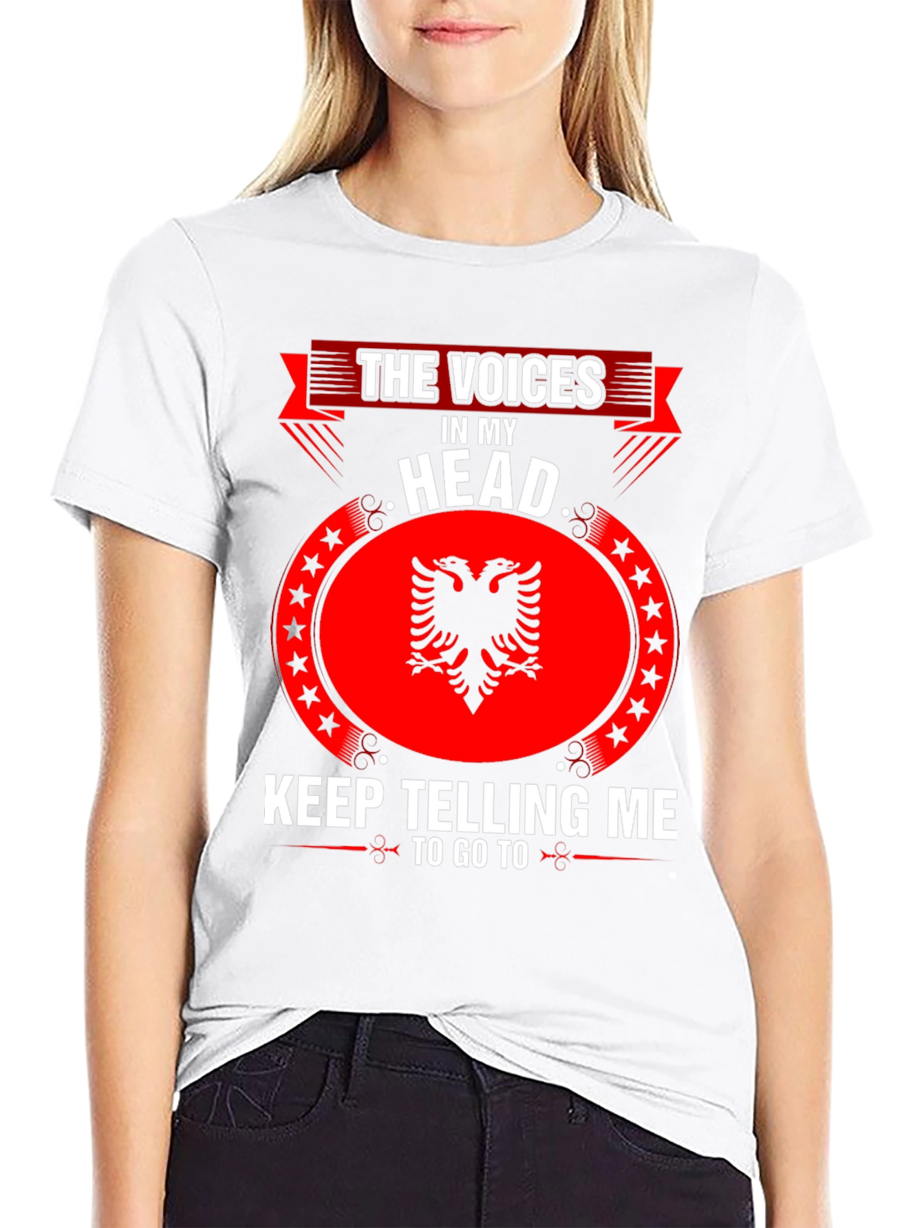 Albania T-Shirt - The Voices in My Head
