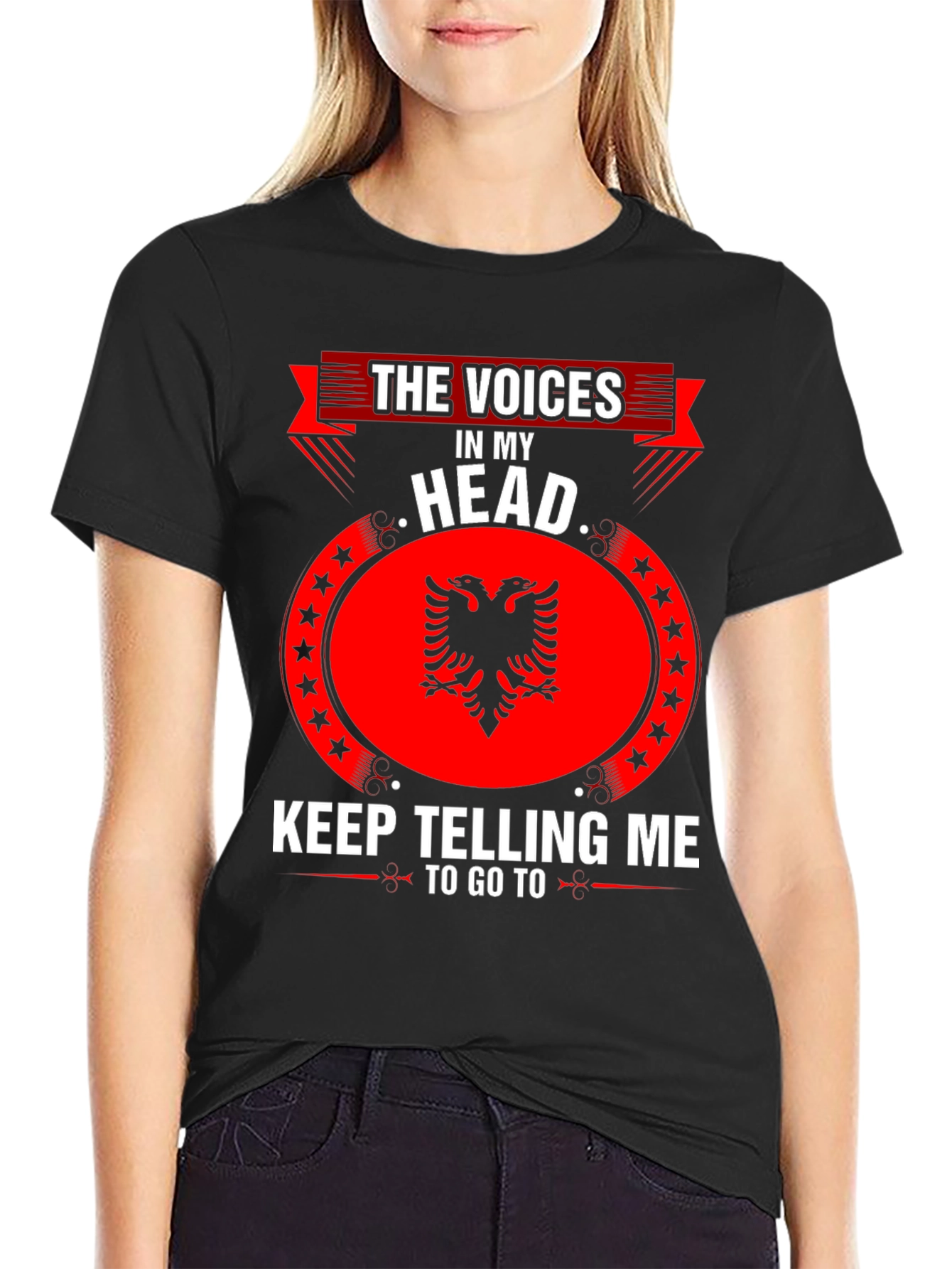 Albania T-Shirt - The Voices in My Head