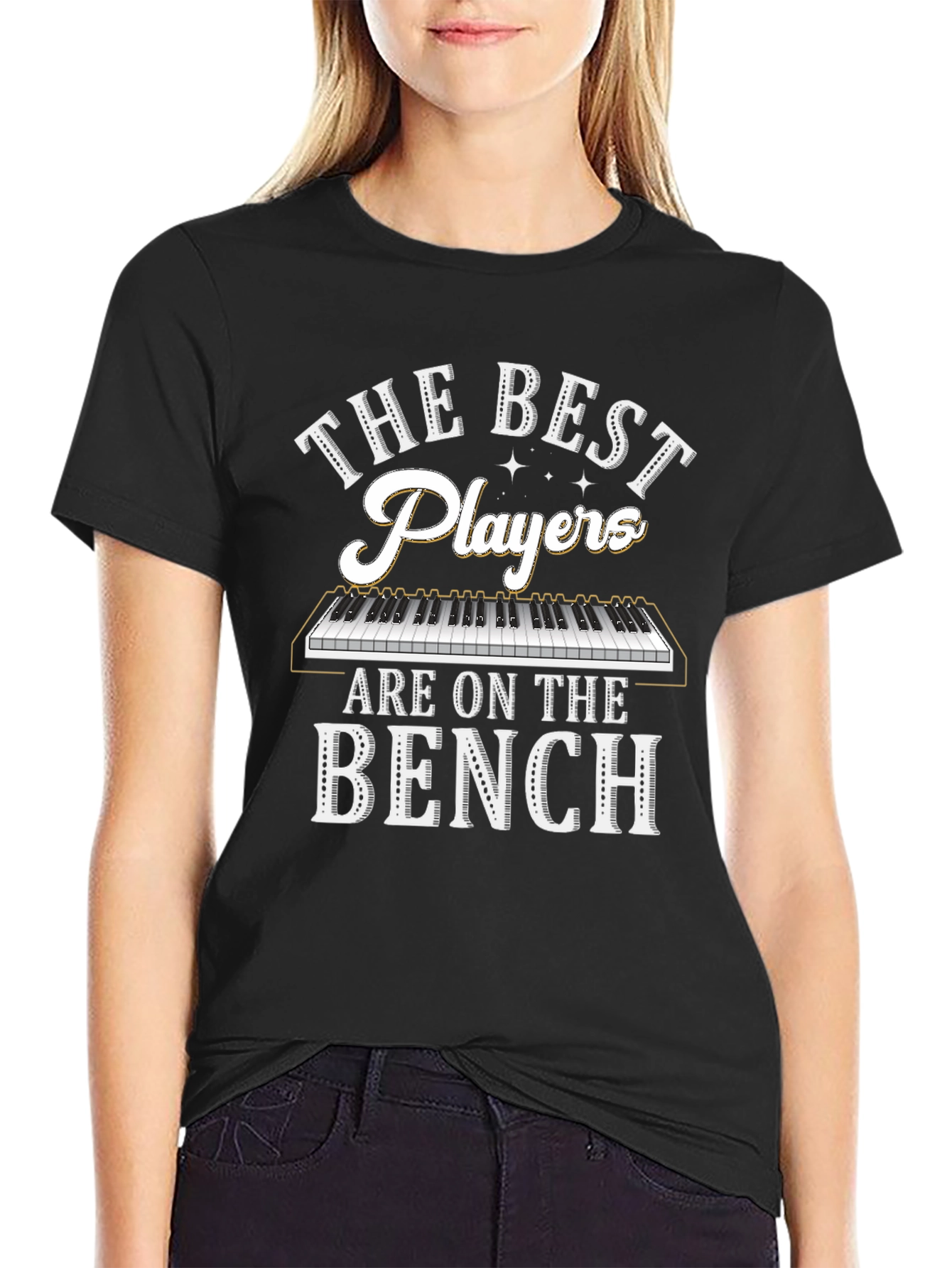 Best Players Bench Piano T-Shirt