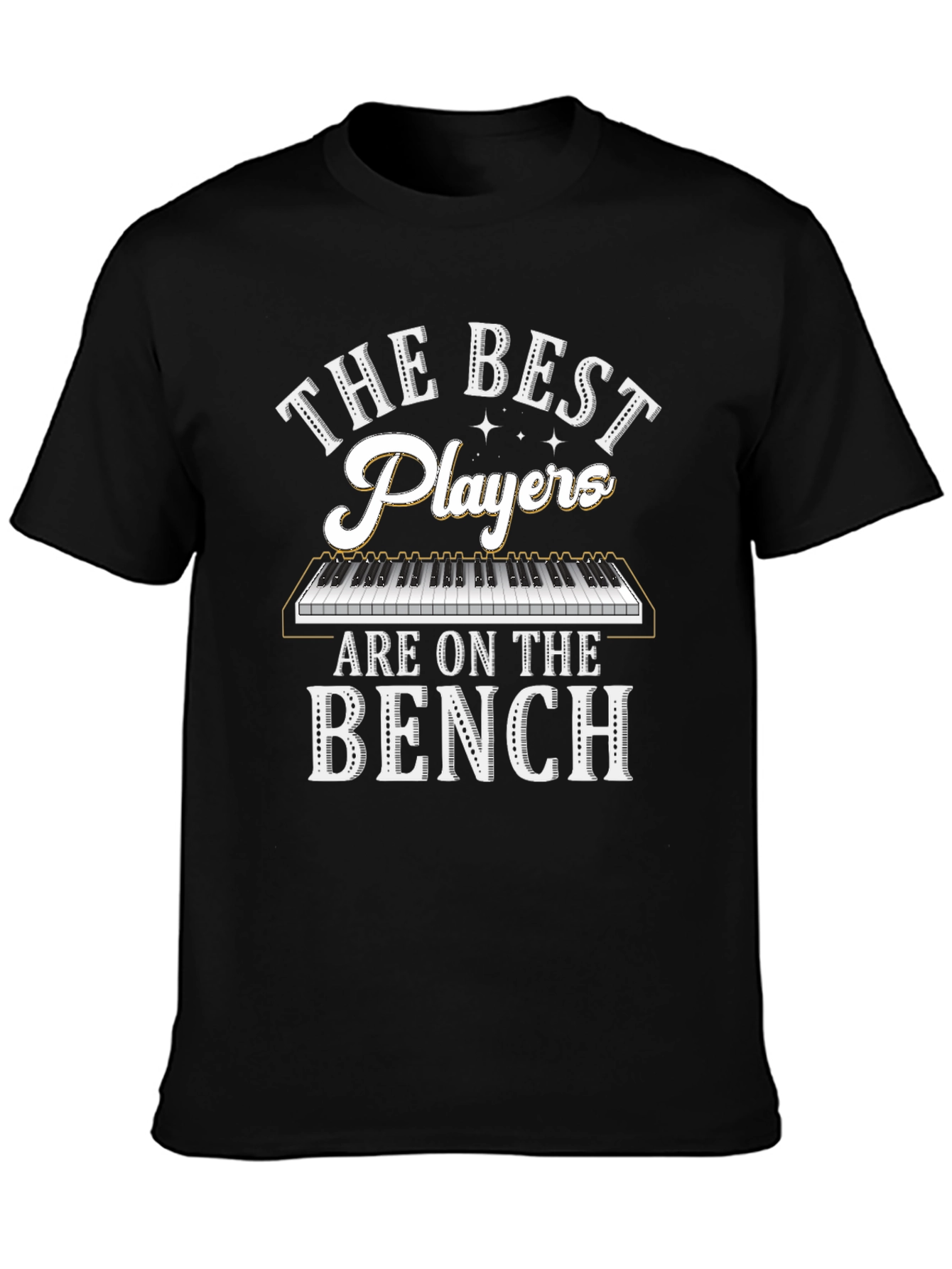 Best Players Bench Piano T-Shirt