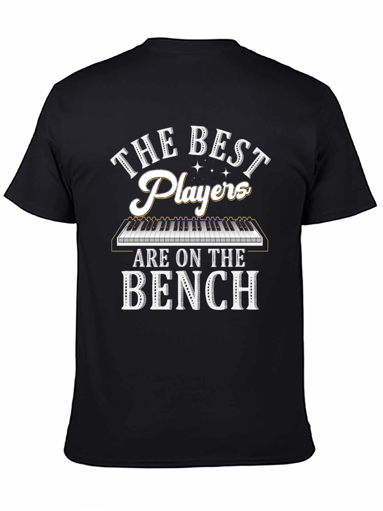 Best Players Bench Piano T-Shirt
