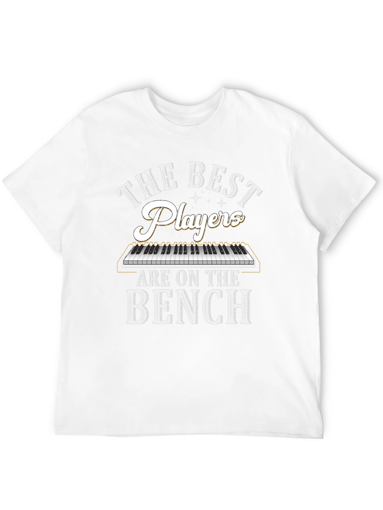 Best Players Bench Piano T-Shirt