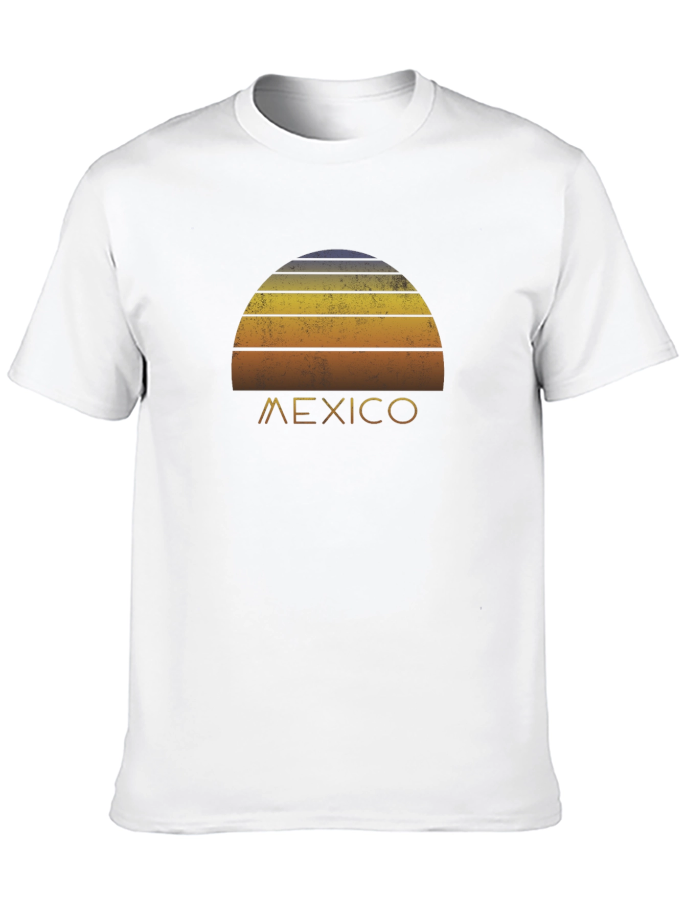 Retro Mexico Sunset Graphic T-Shirt