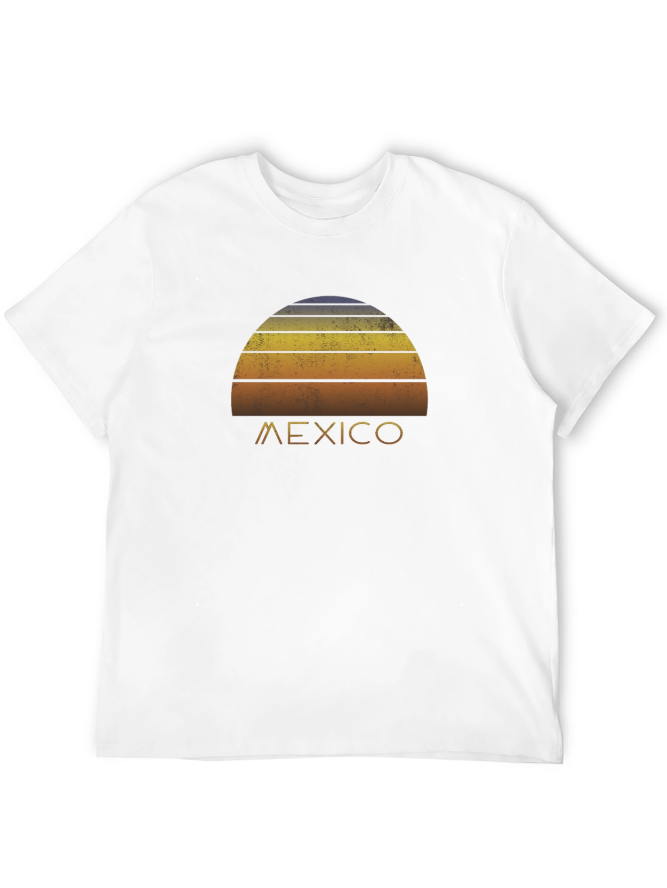 Retro Mexico Sunset Graphic T-Shirt