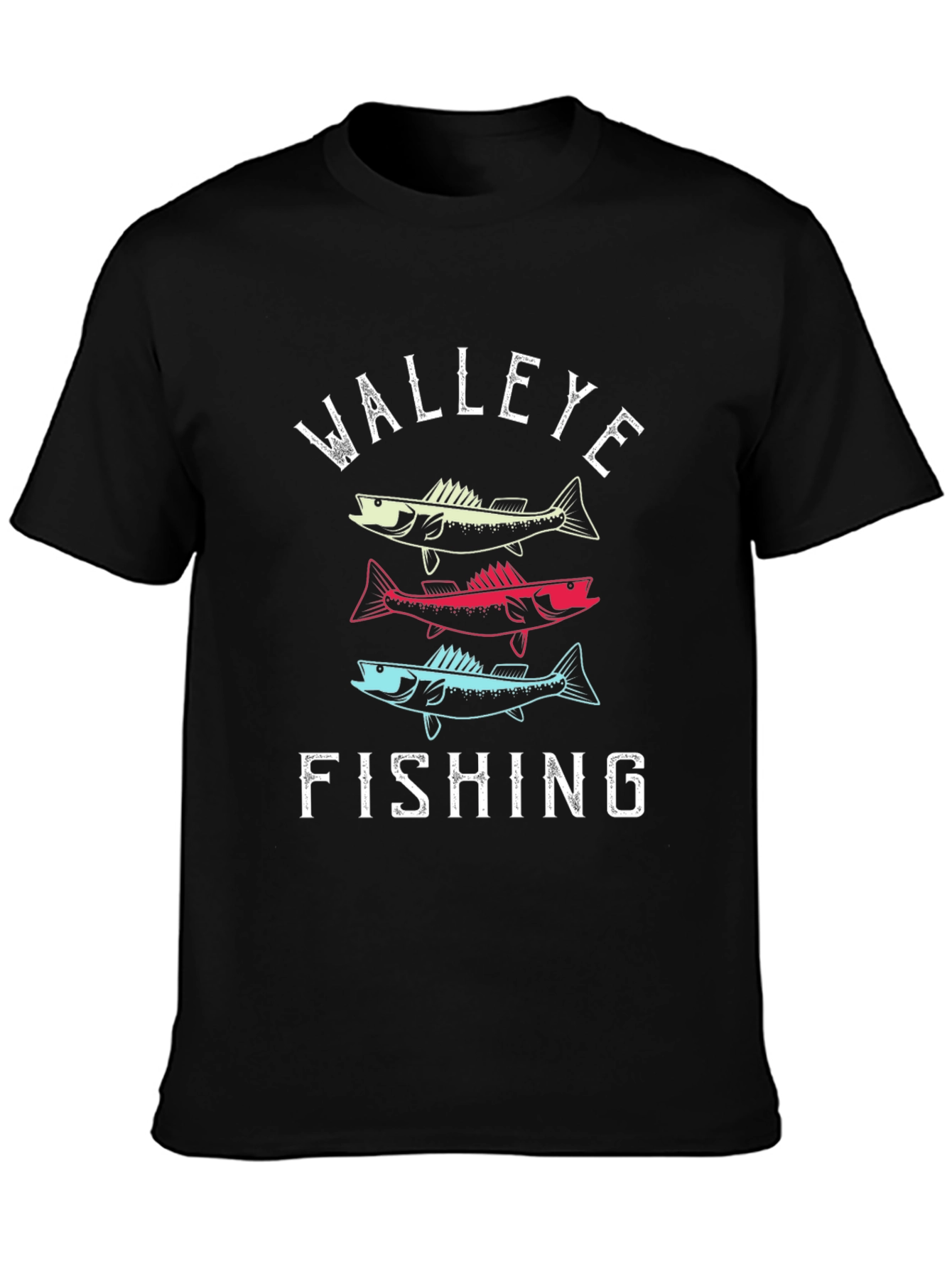 Walleye Fishing Graphic Tee