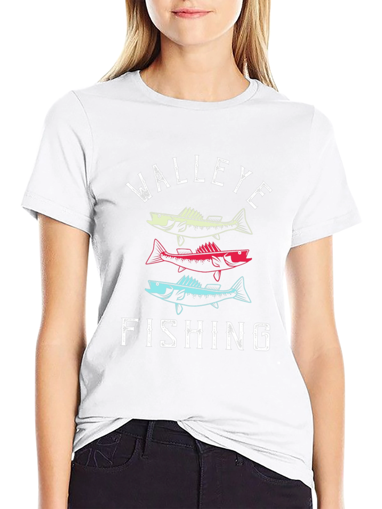 Walleye Fishing Graphic Tee