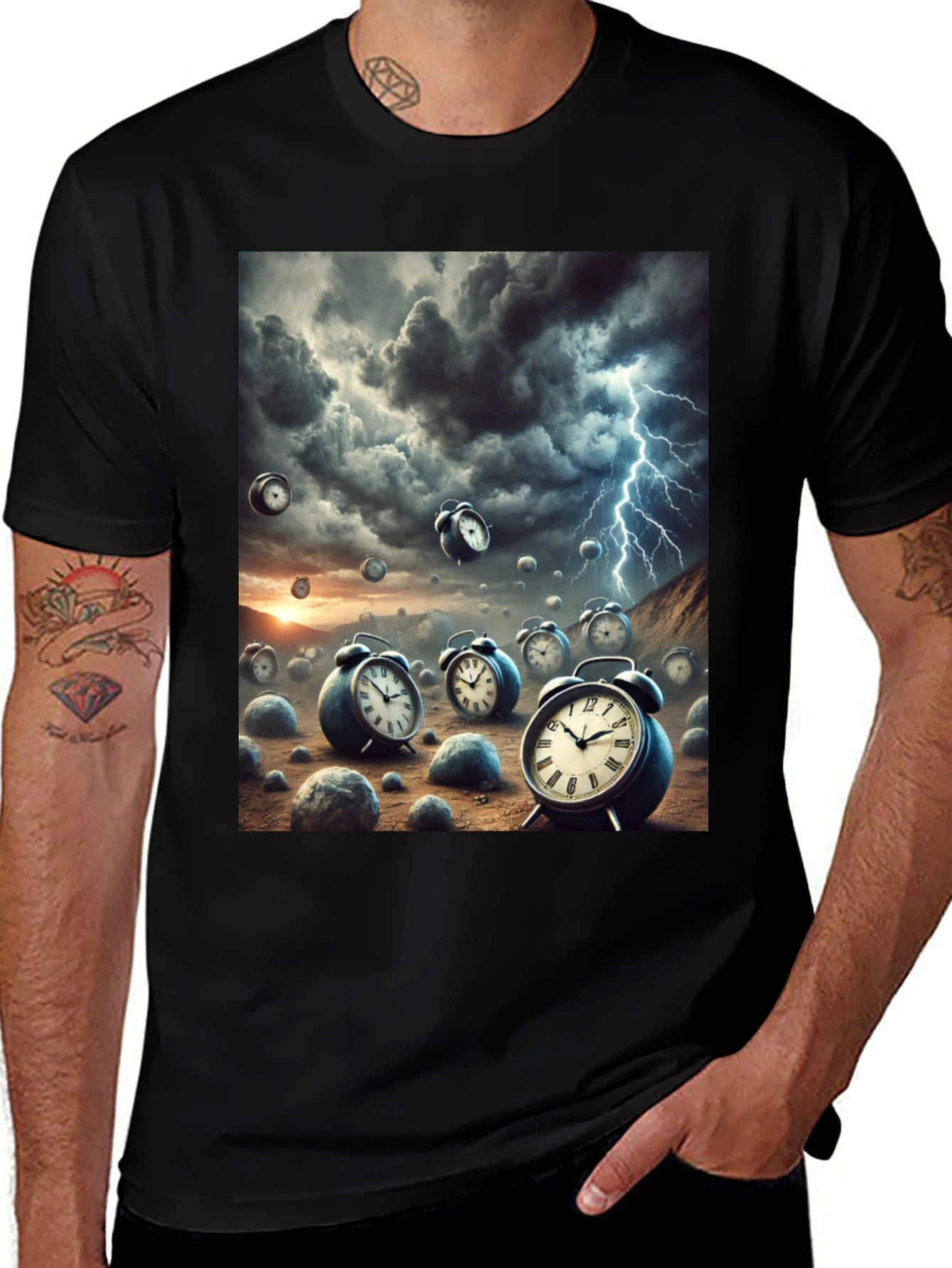 Surreal Time Storm T-Shirt