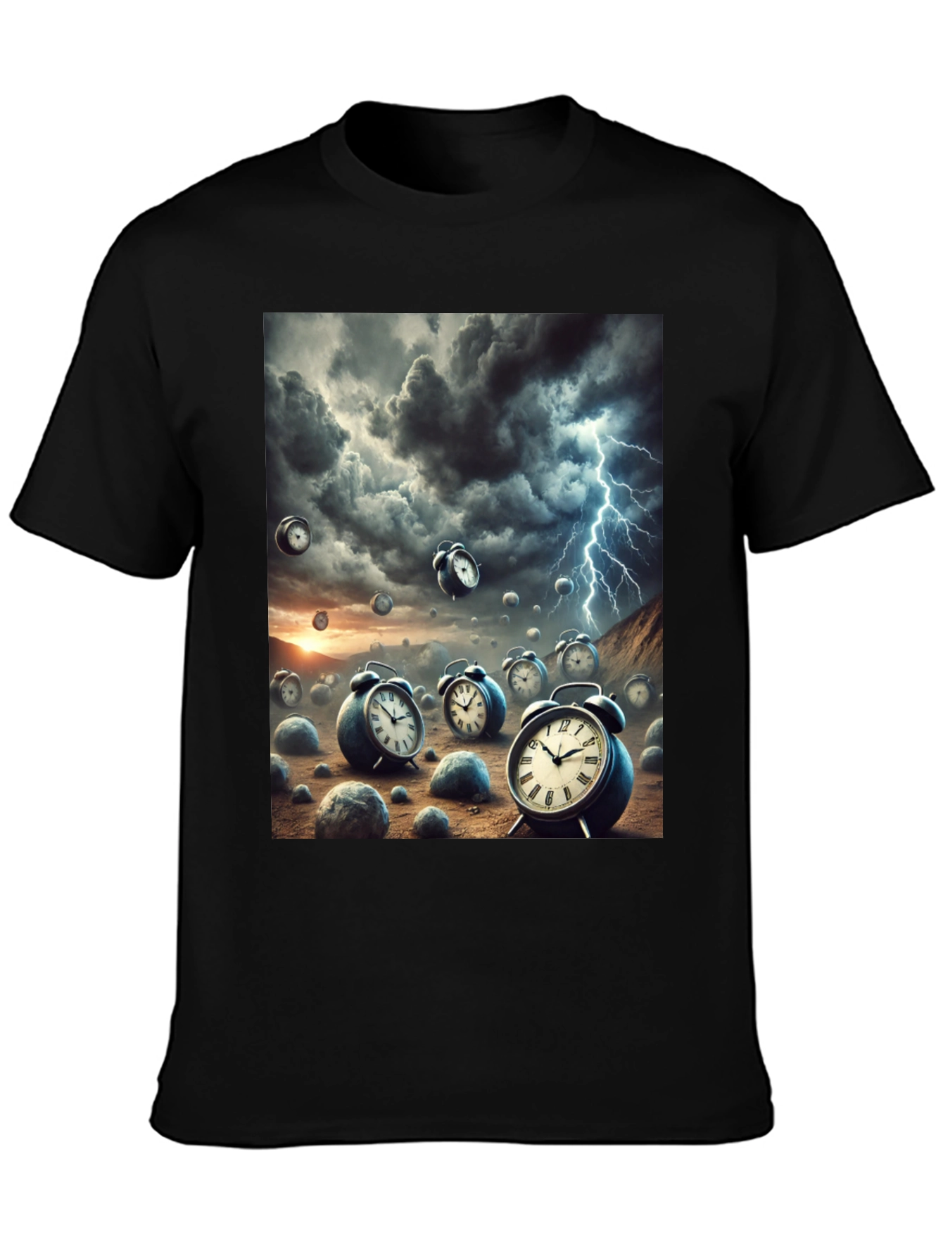Surreal Time Storm T-Shirt