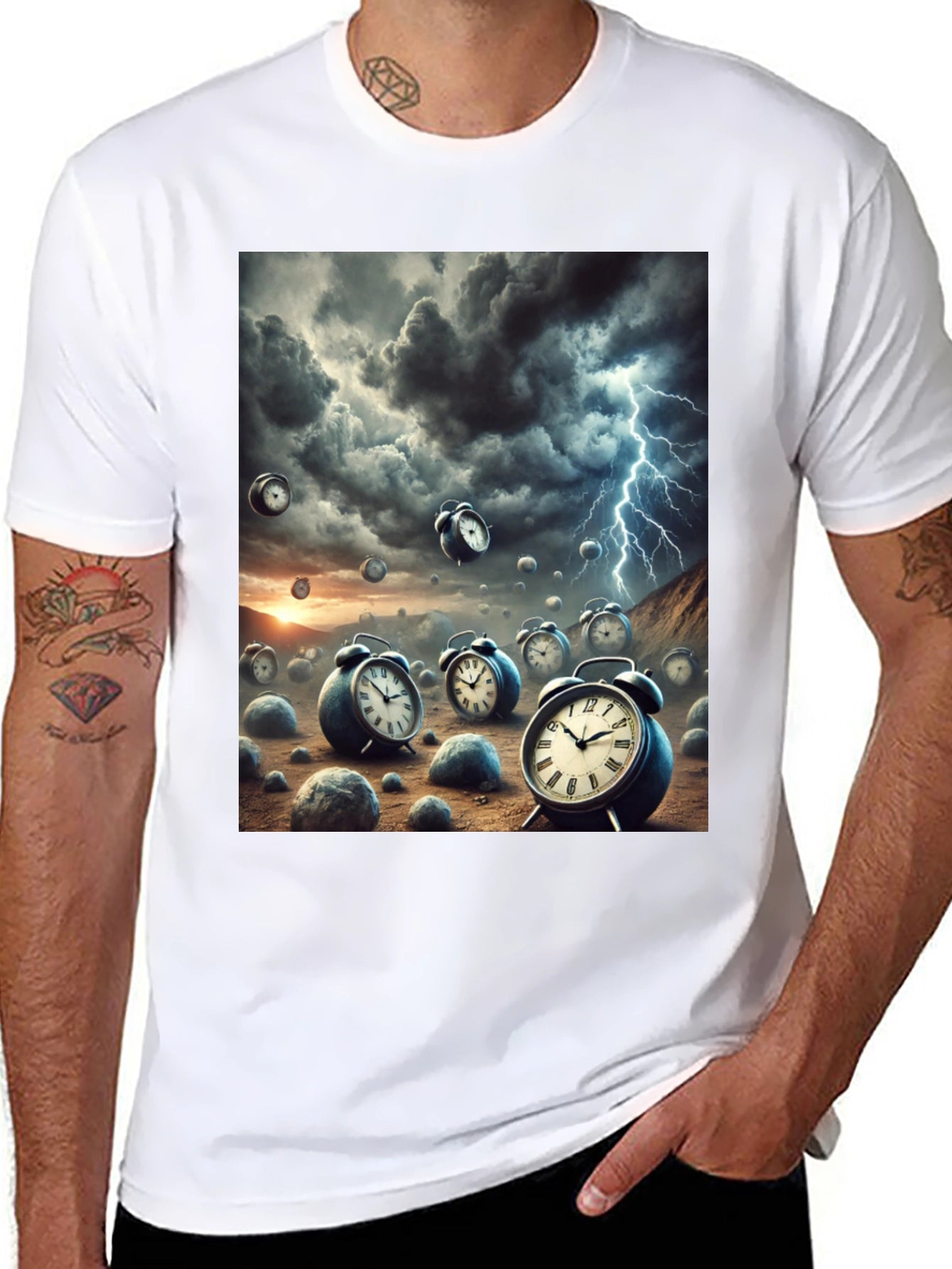 Surreal Time Storm T-Shirt