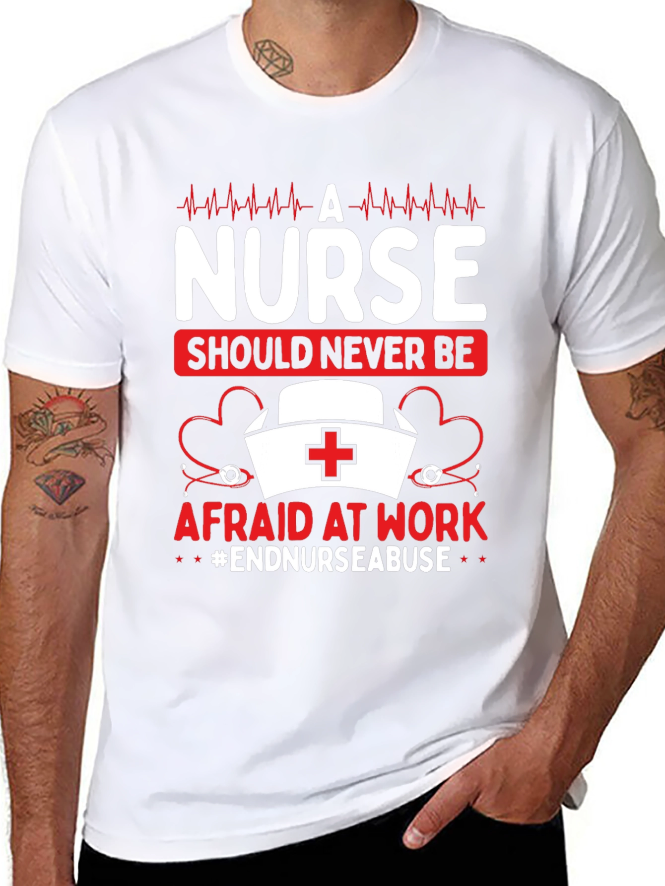 Nurse Should Never Be Afraid T-Shirt
