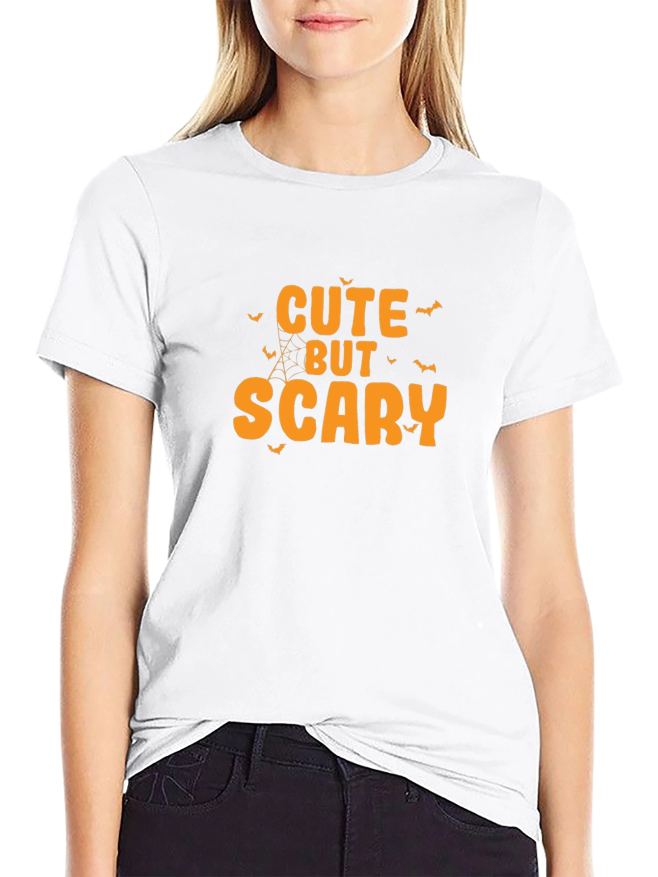 Cute But Scary Halloween Graphic Tee