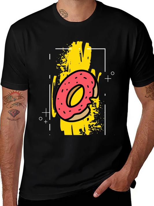 Donut Graphic Tee - Stylish Casual Wear
