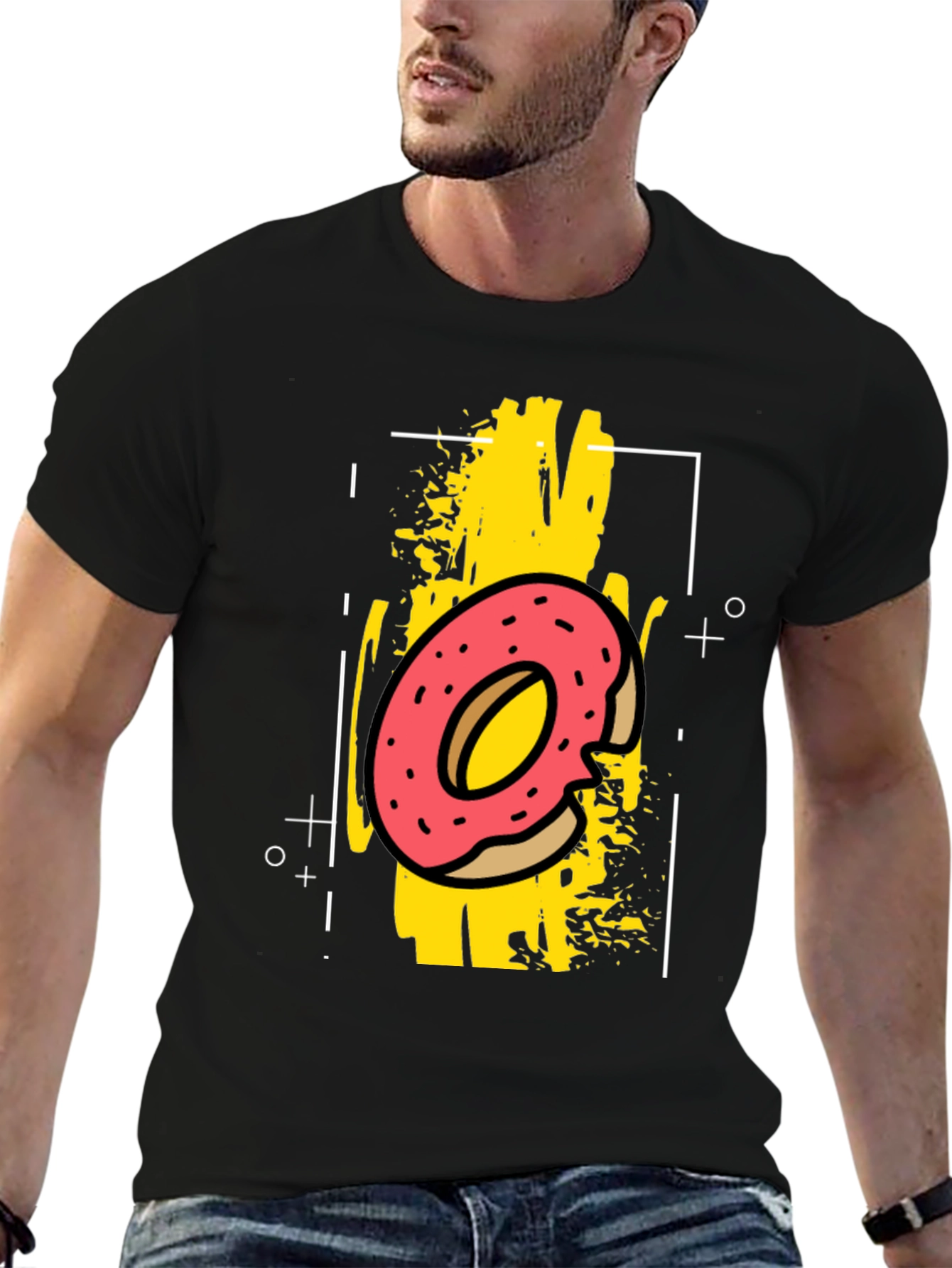 Donut Graphic Tee - Stylish Casual Wear