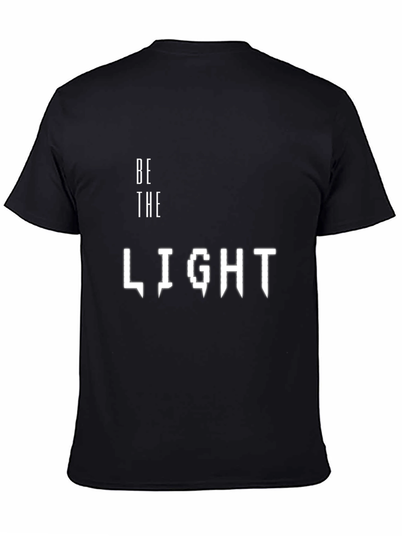 Be The Light Black T-Shirt