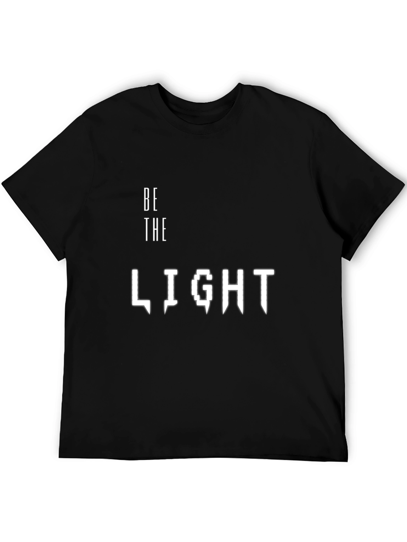 Be The Light Black T-Shirt