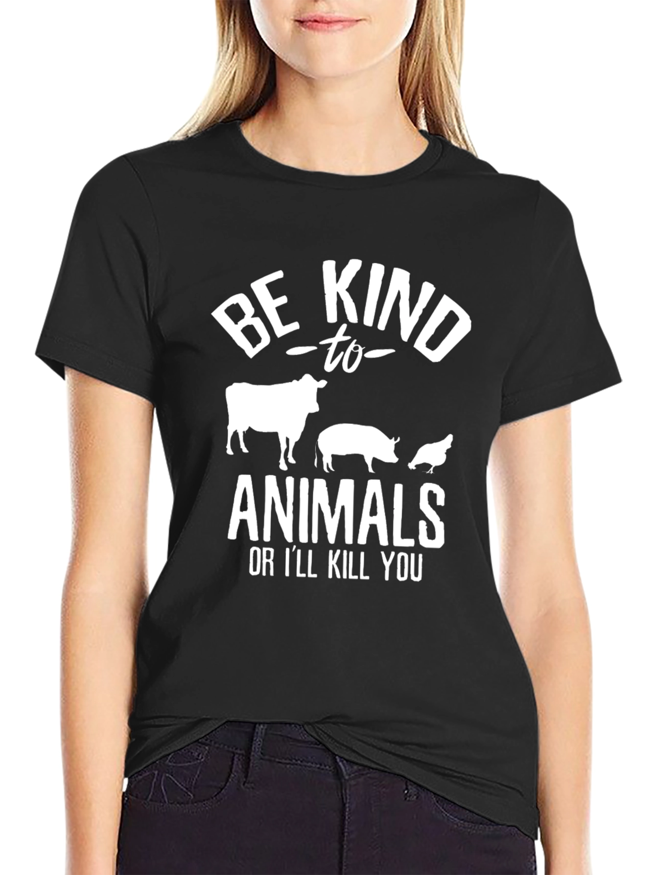 Be Kind to Animals Graphic Tee