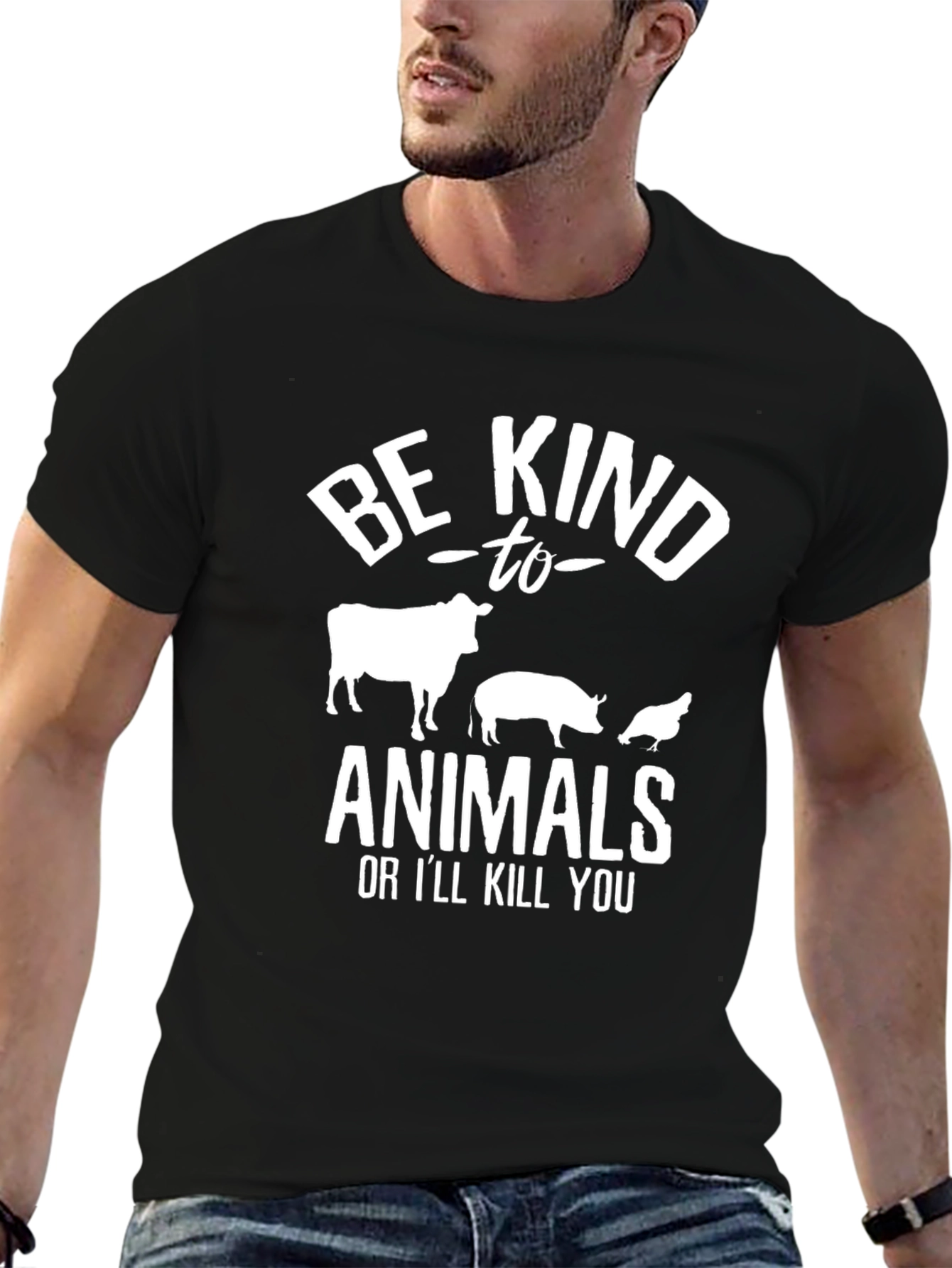 Be Kind to Animals Graphic Tee