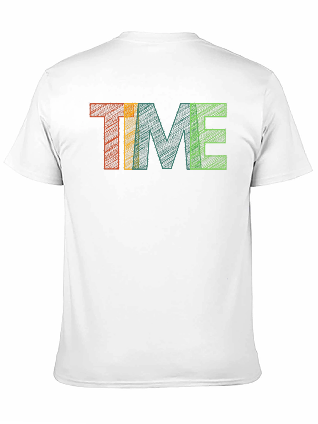 Retro Time Graphic Tee - Black