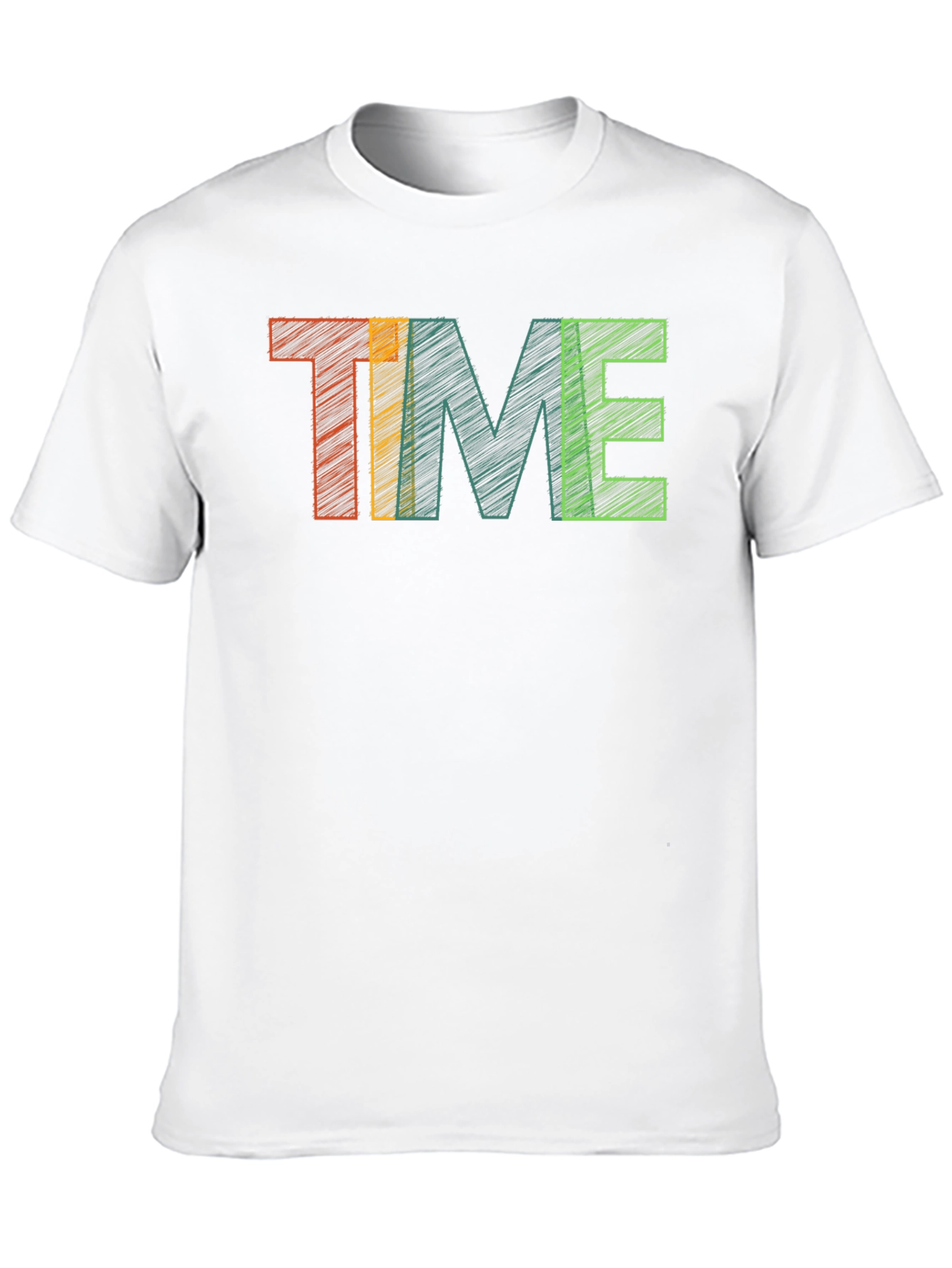 Retro Time Graphic Tee - Black