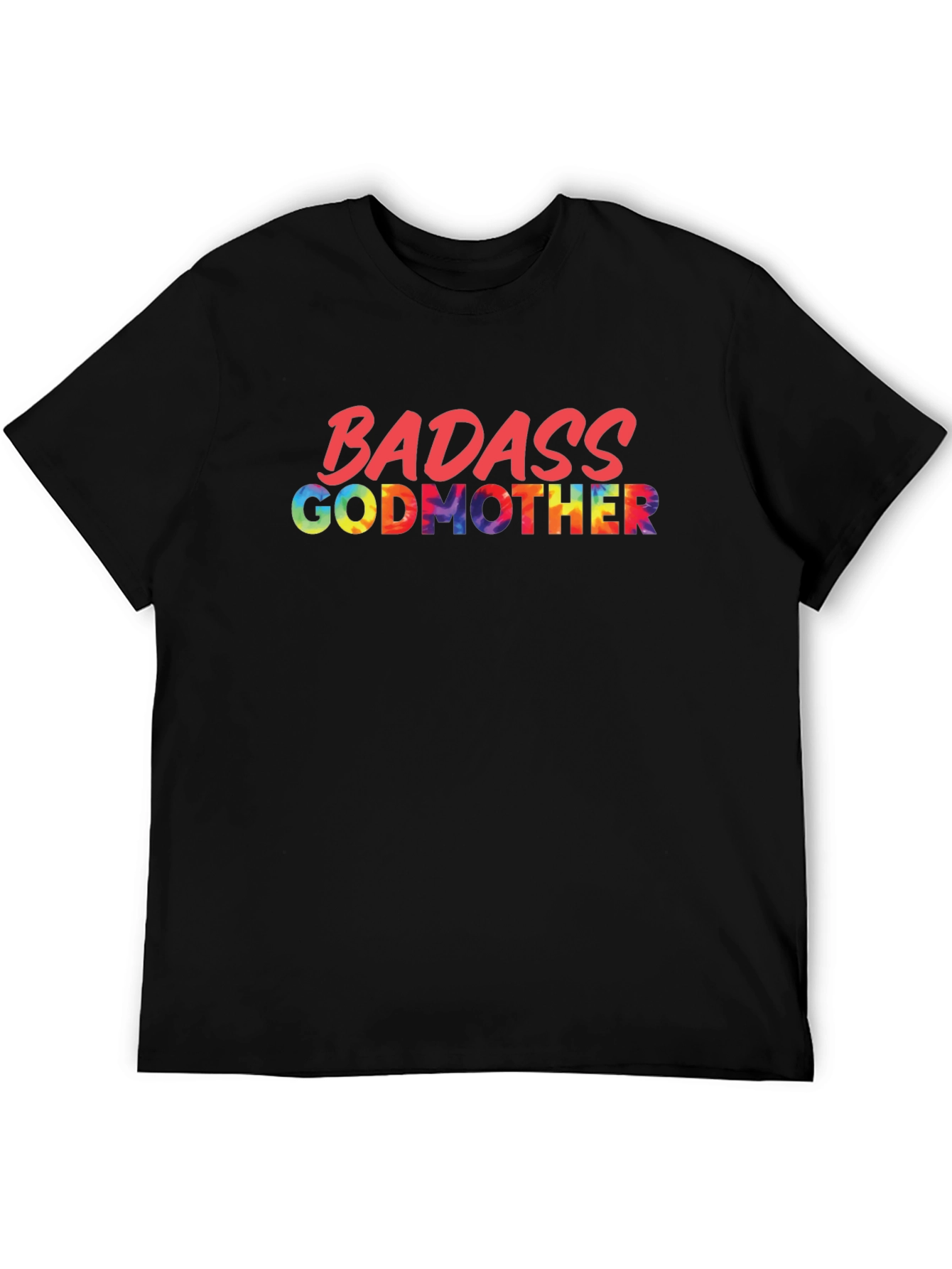 Badass Godmother Graphic Tee - Stylish Black Shirt