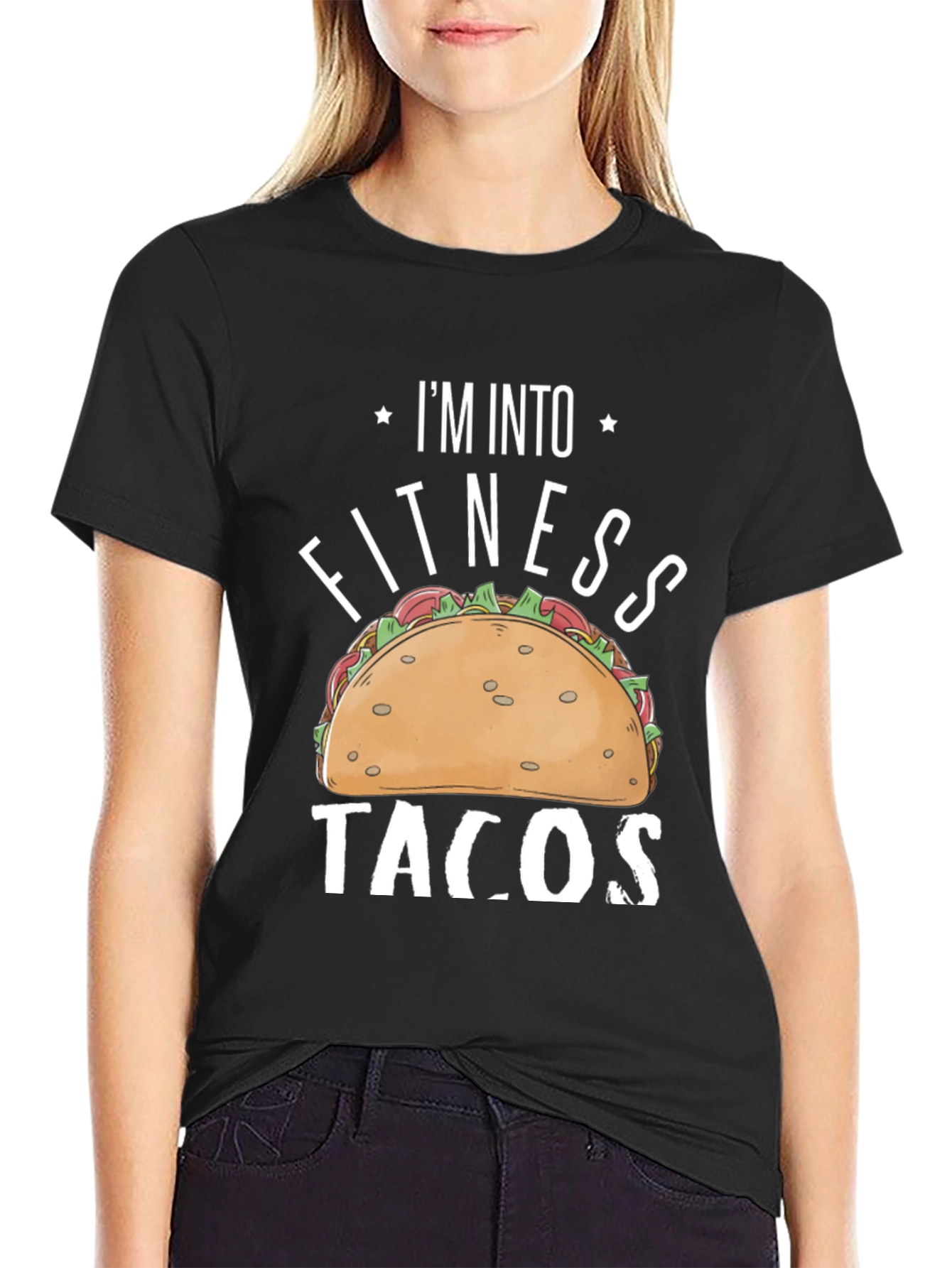 Im Into Fitness Tacos Graphic Tee